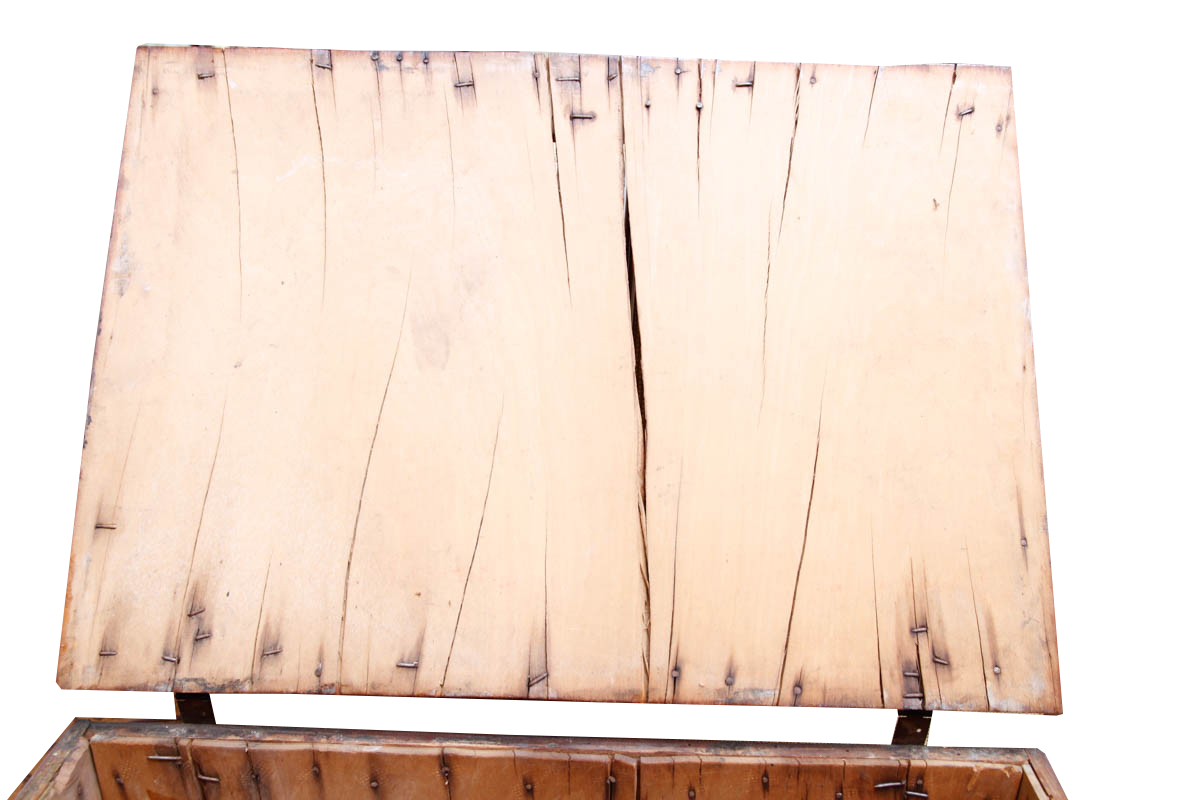 Arbuckles Roasted Coffees Wooden Trunk