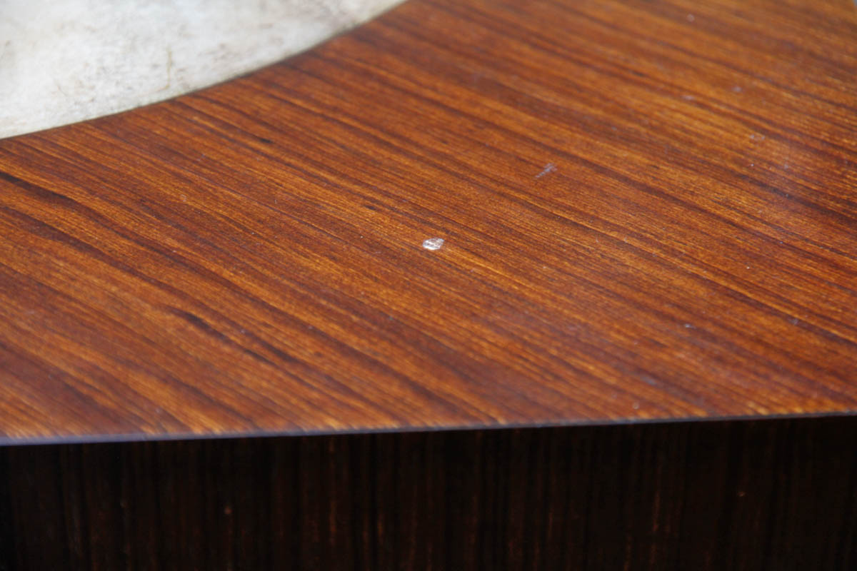 Contemporary Wooden Glass Top Side Tables