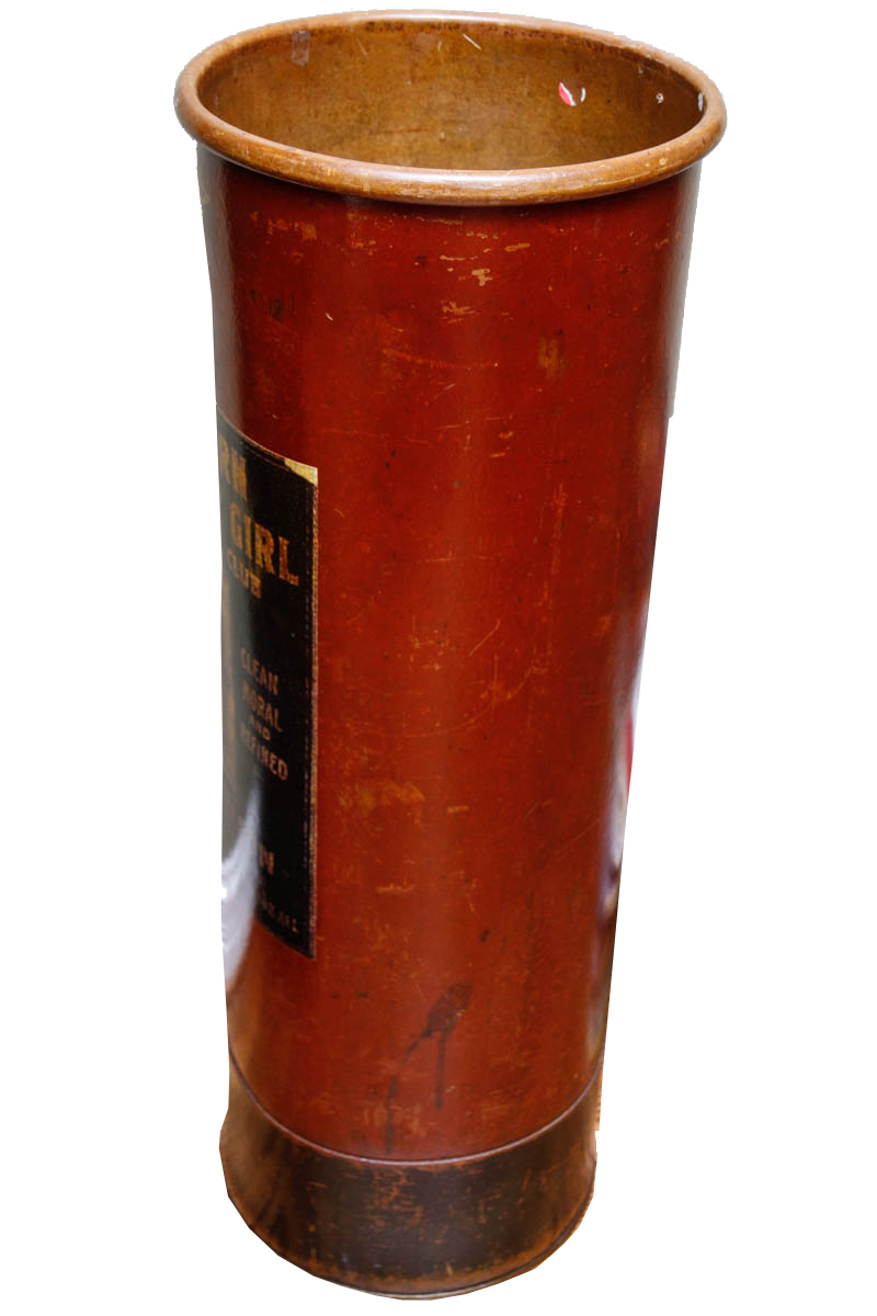 "Western Bloomer Girl" Wooden Umbrella Holder