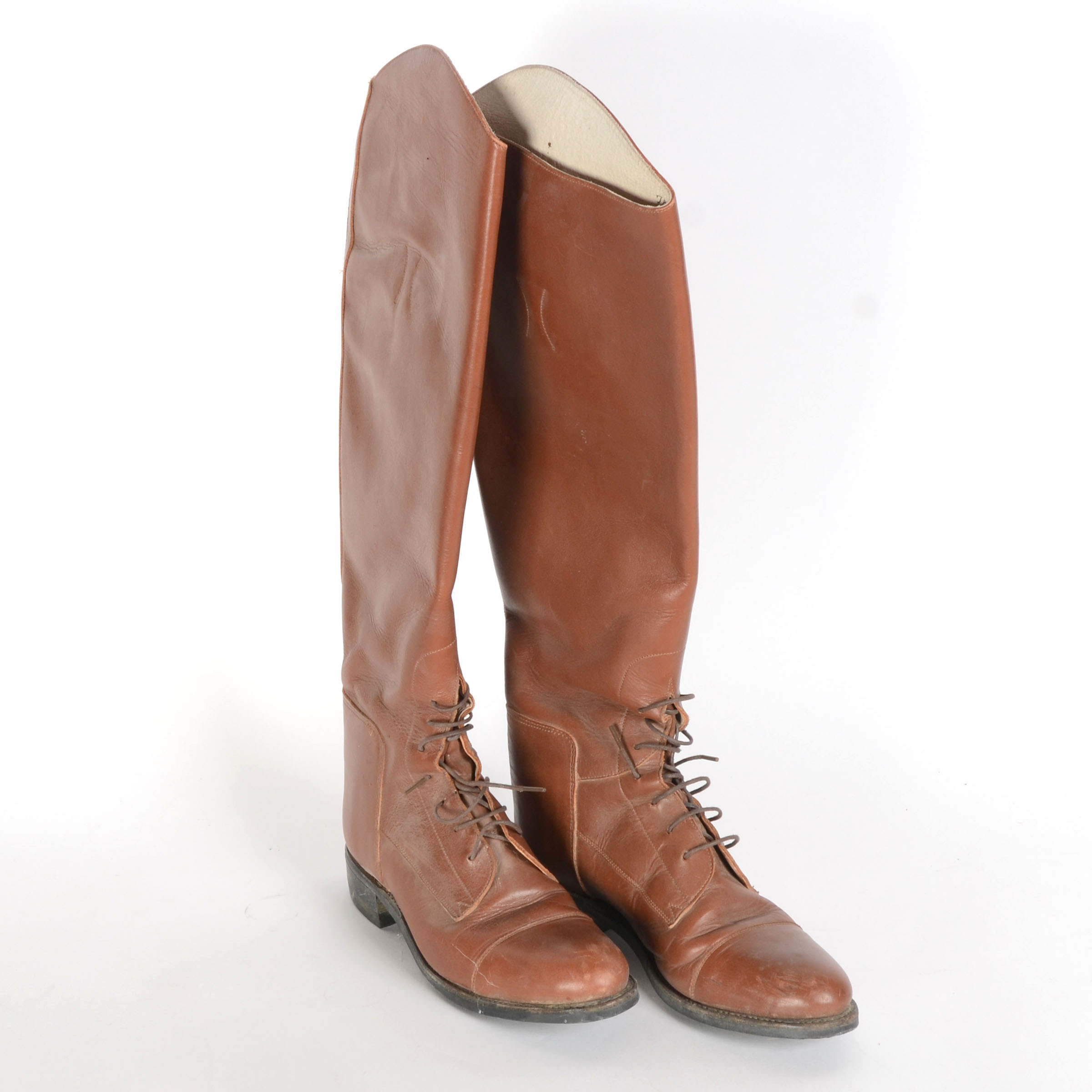 Pair of Brown Leather Effingham Riding Boots