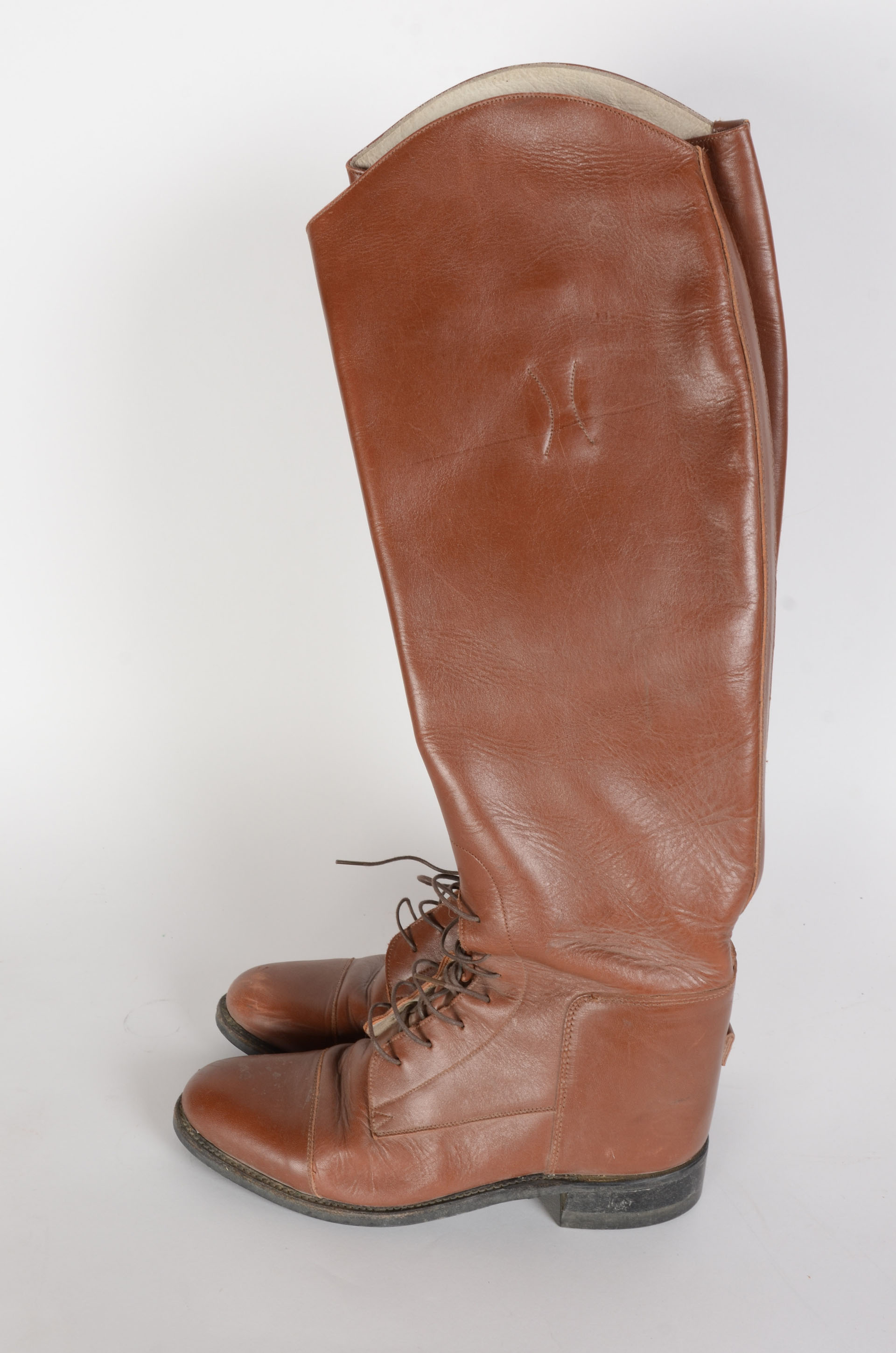Pair of Brown Leather Effingham Riding Boots