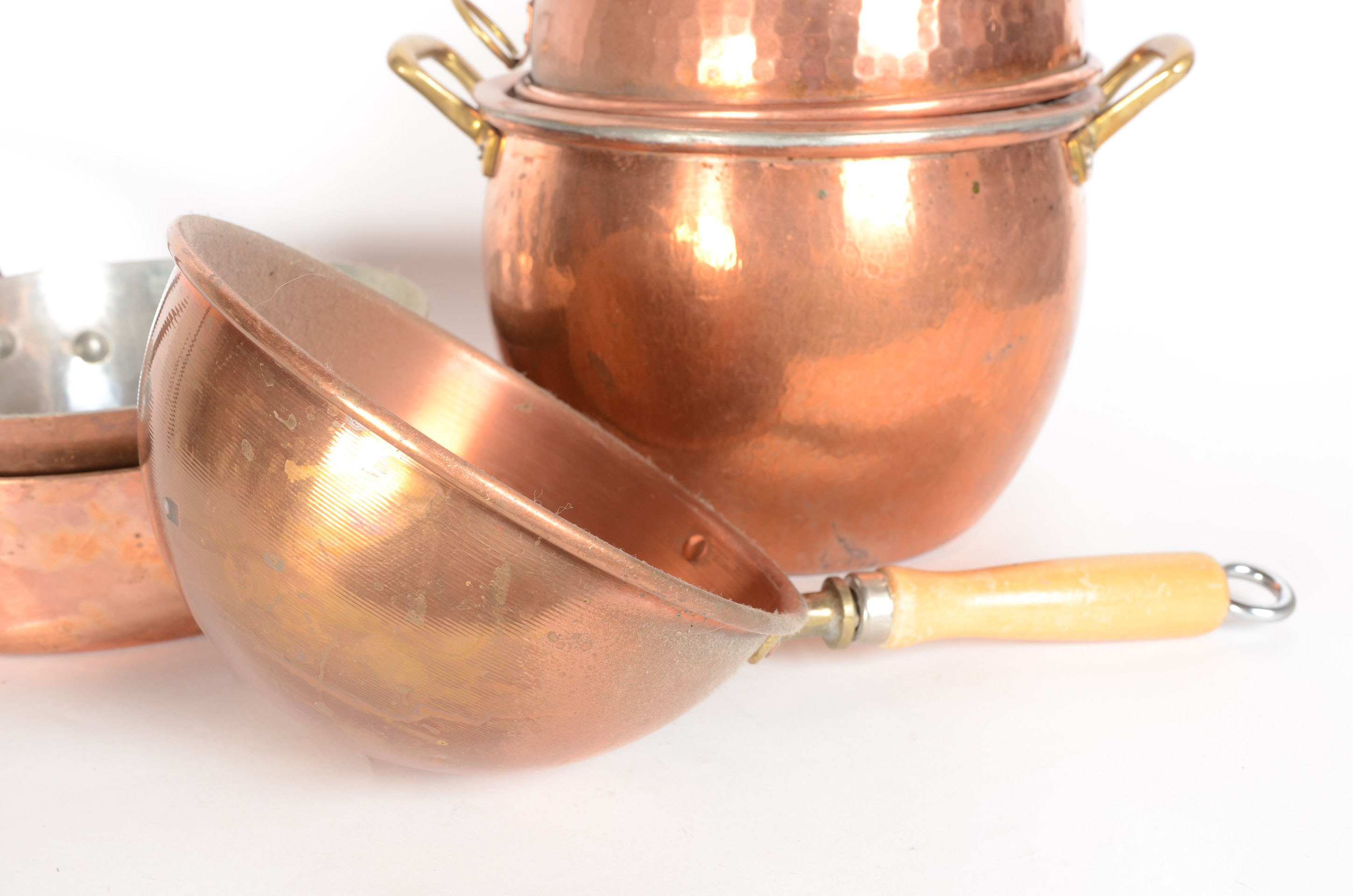 Williams-Sonoma and Ruffoni Copper Cooking Pots and Pans