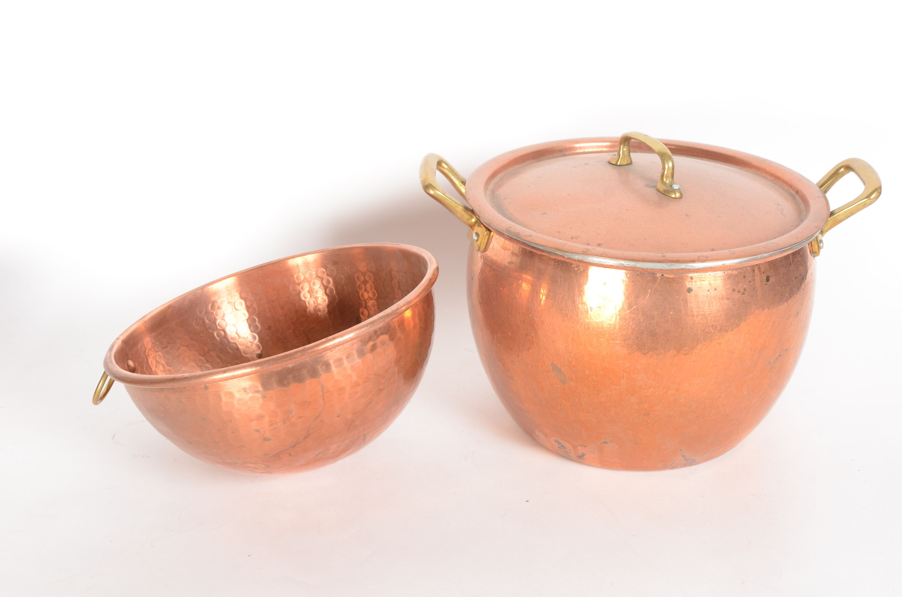 Williams-Sonoma and Ruffoni Copper Cooking Pots and Pans