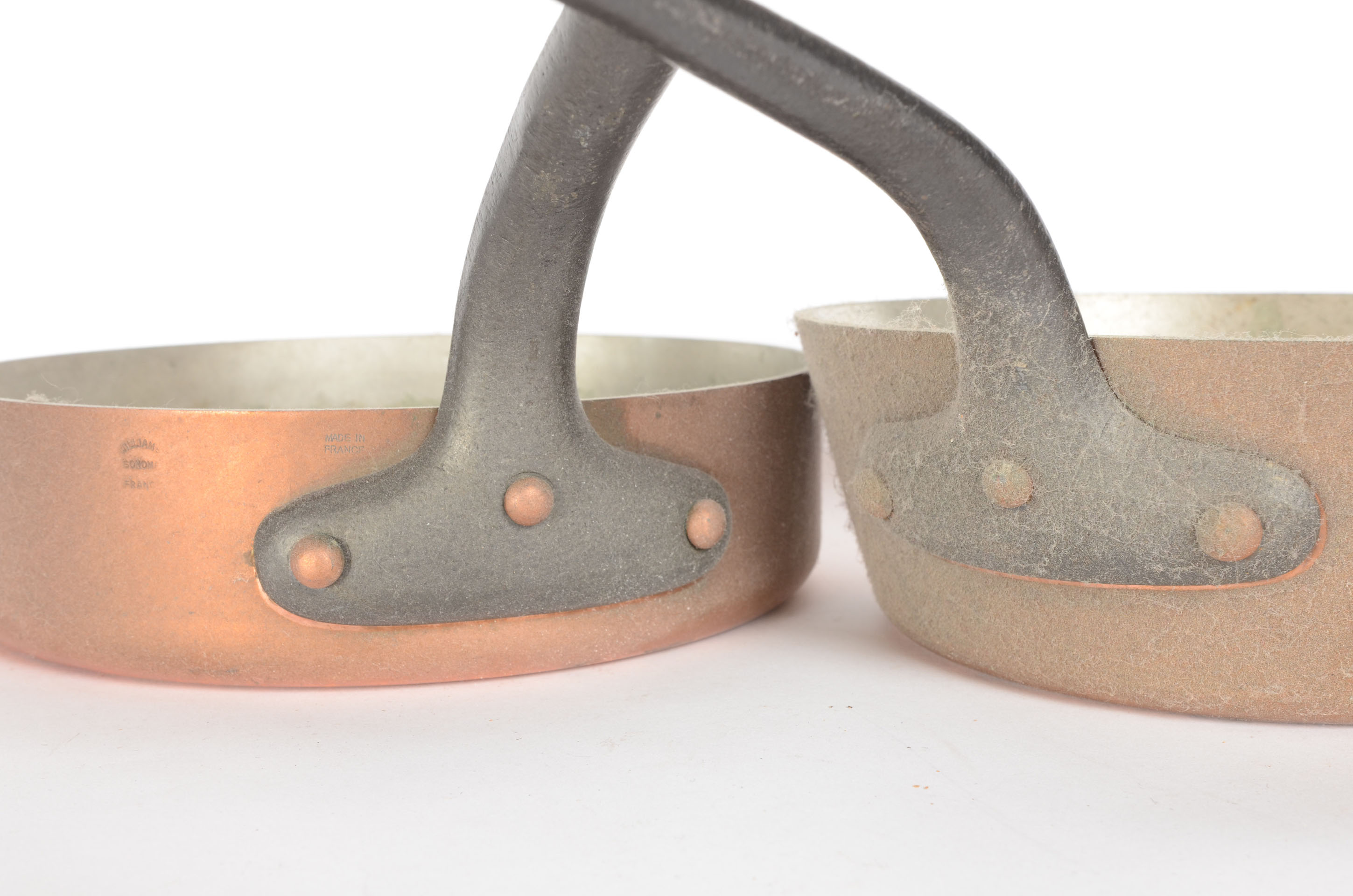 Williams-Sonoma and Ruffoni Copper Cooking Pots and Pans