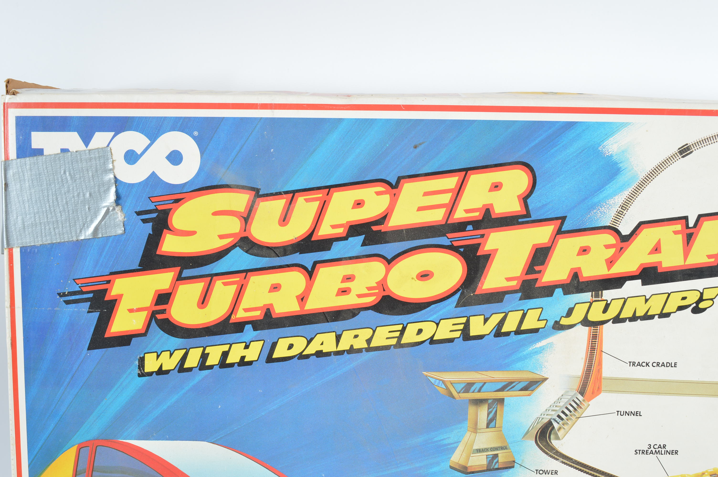 Tyco Super Turbo Train Set