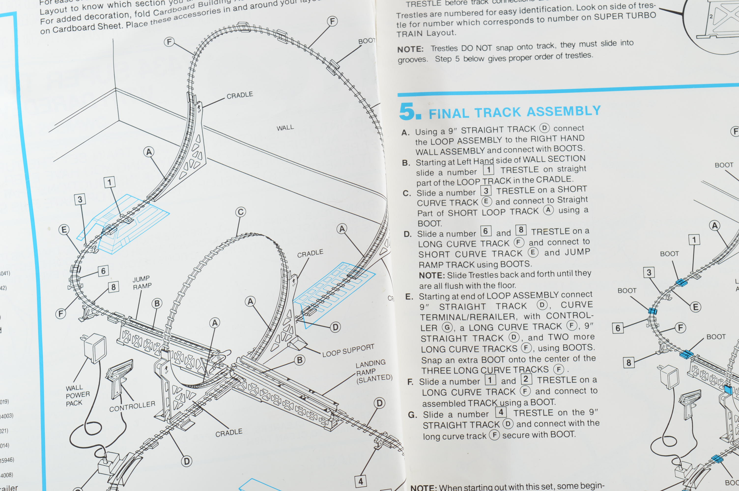 Tyco Super Turbo Train Set