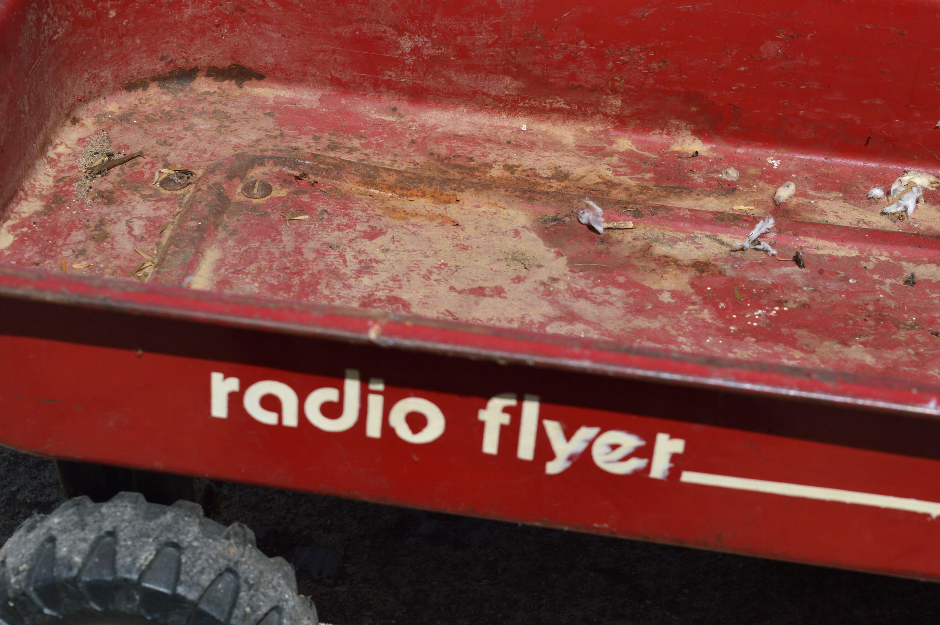 Sears Tricycle and Radio Flyer 7 Mini Wagon
