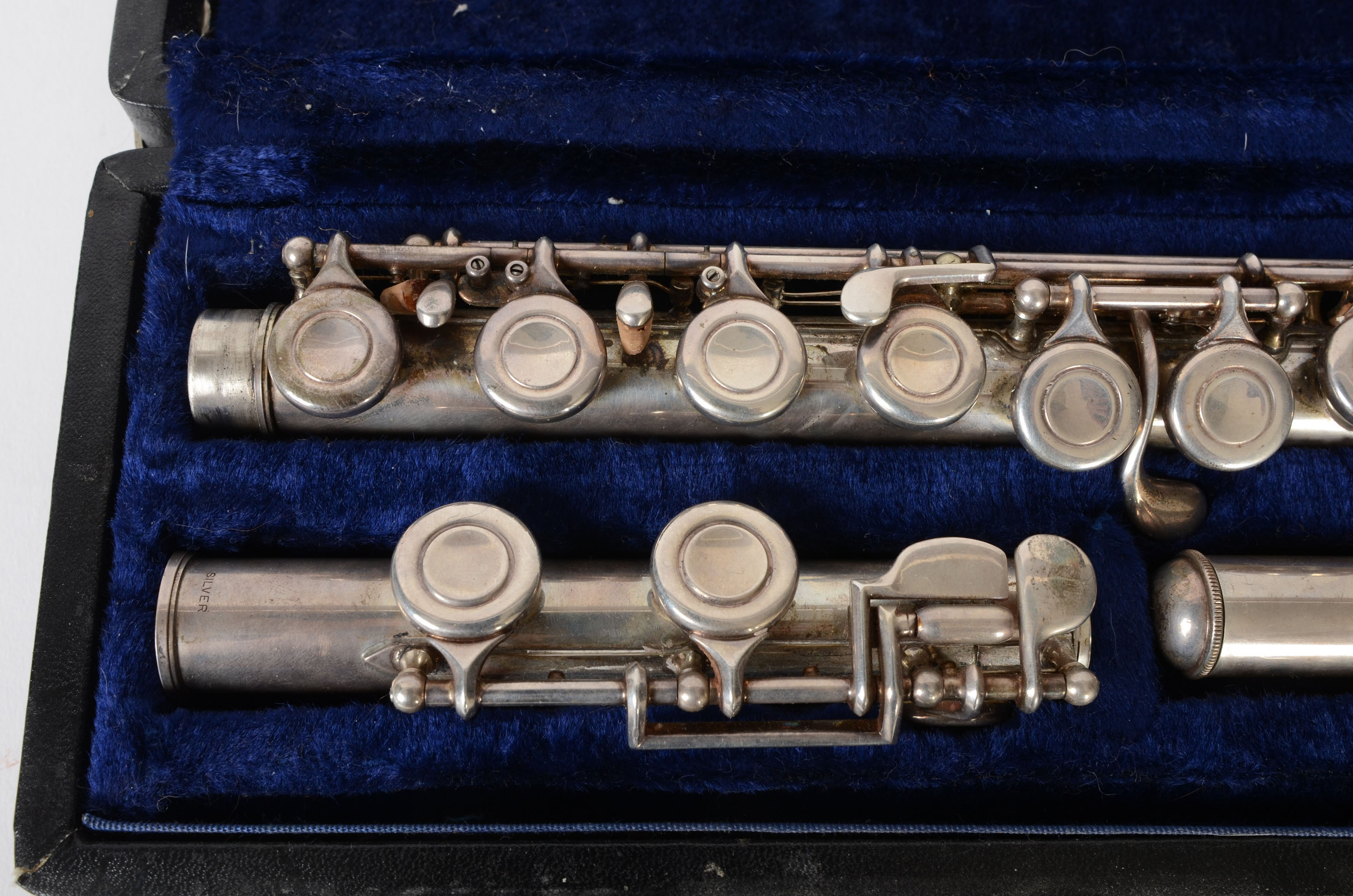 Silver Artley Nogales, Arizona Flute and Case