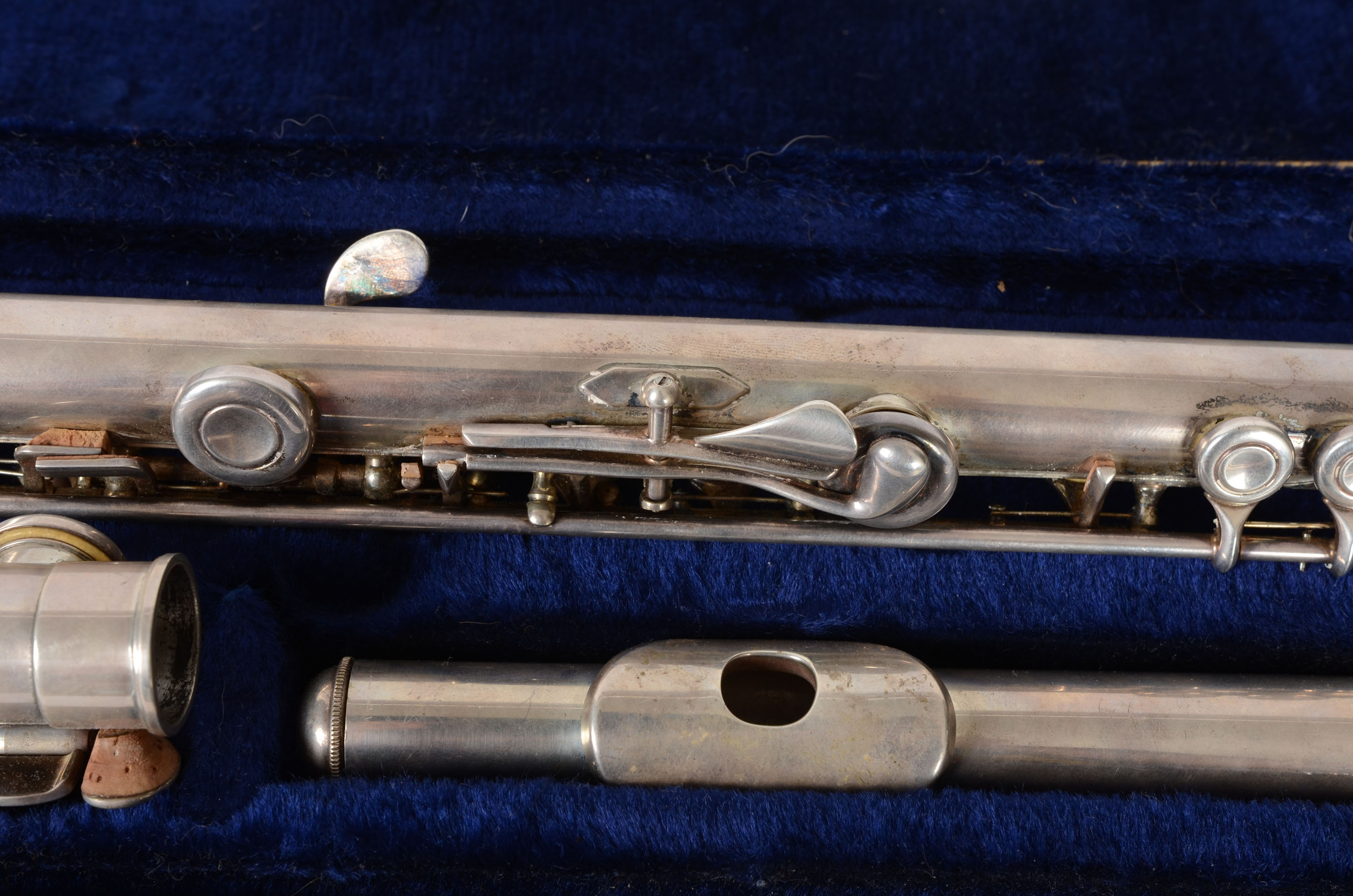 Silver Artley Nogales, Arizona Flute and Case
