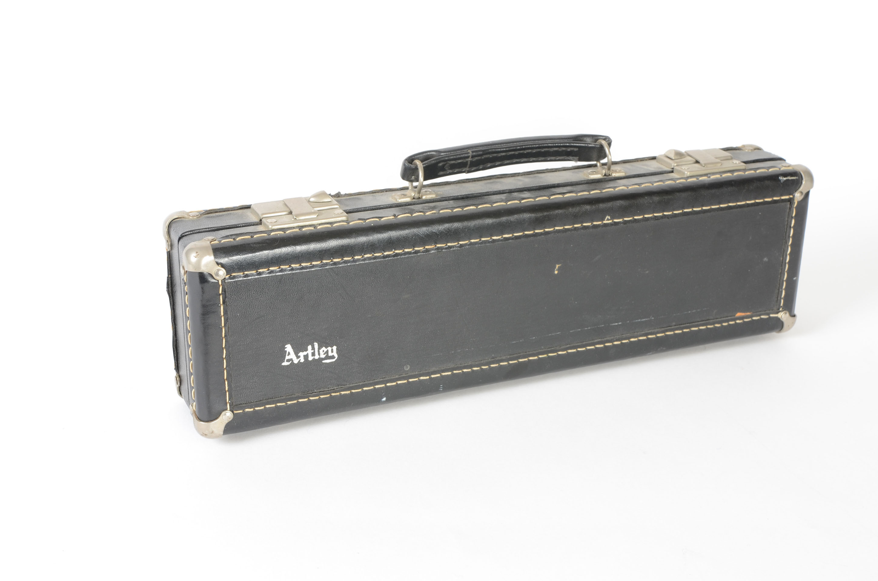 Silver Artley Nogales, Arizona Flute and Case