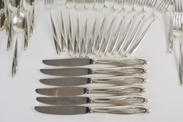 Reed & Barton "Silver Sculpture" Sterling Silver Flatware
