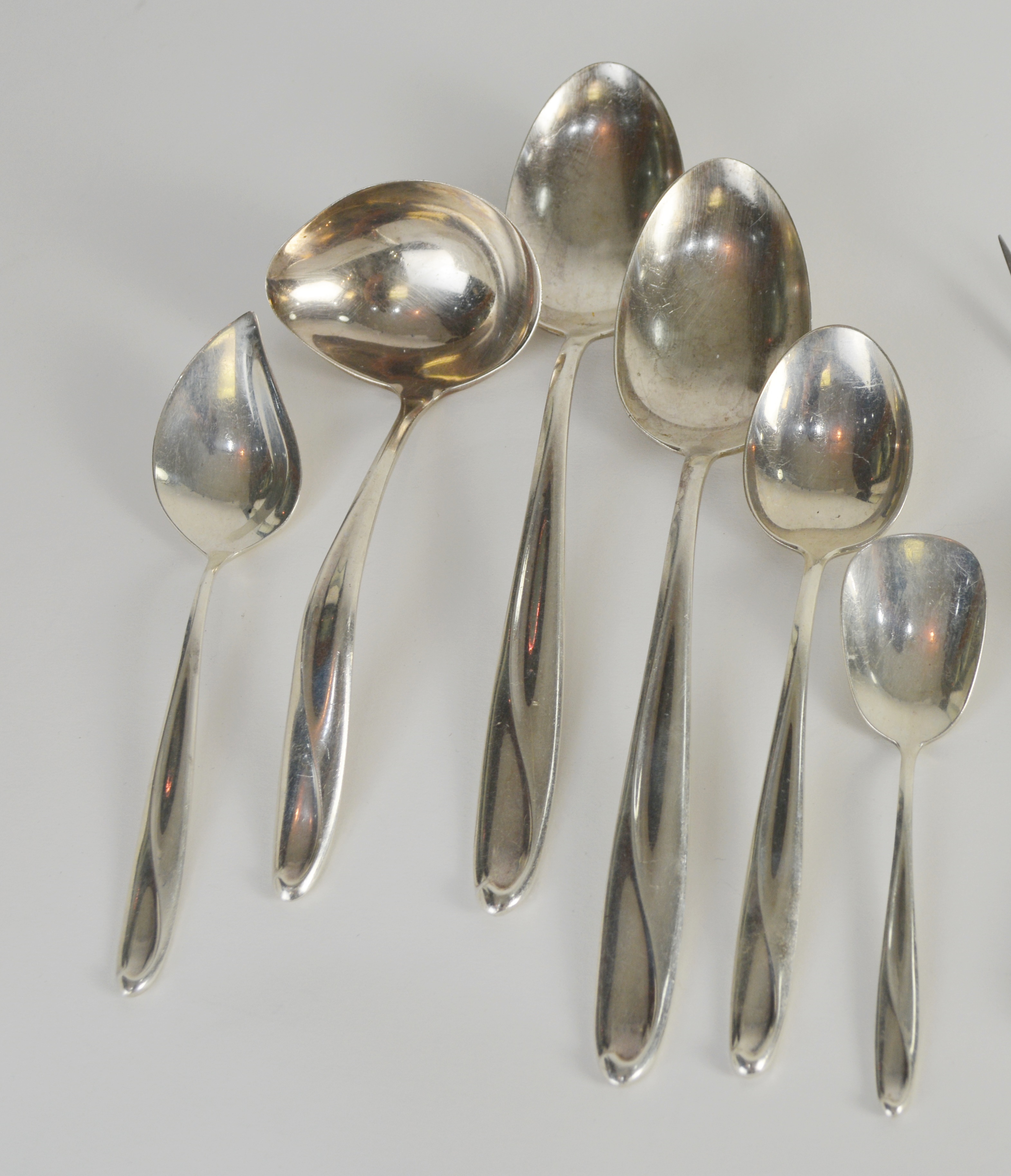Reed & Barton "Silver Sculpture" and Other Sterling Utensils