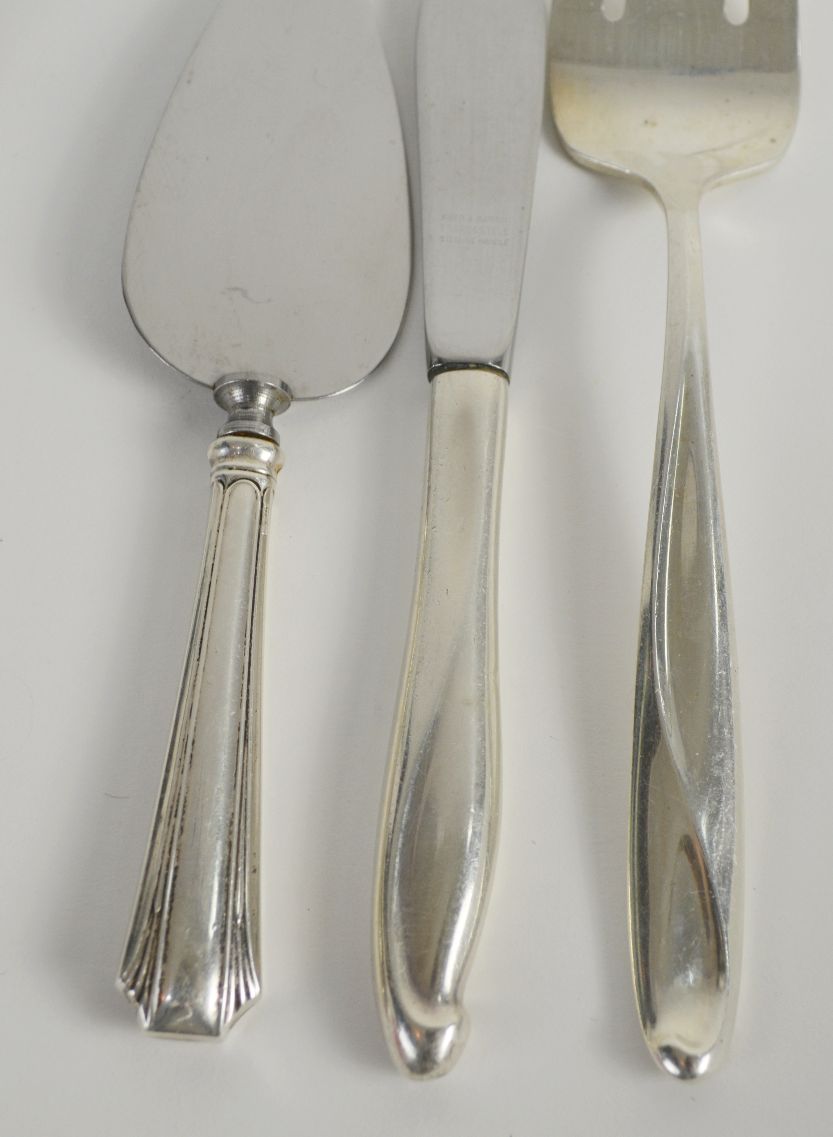 Reed & Barton "Silver Sculpture" and Other Sterling Utensils