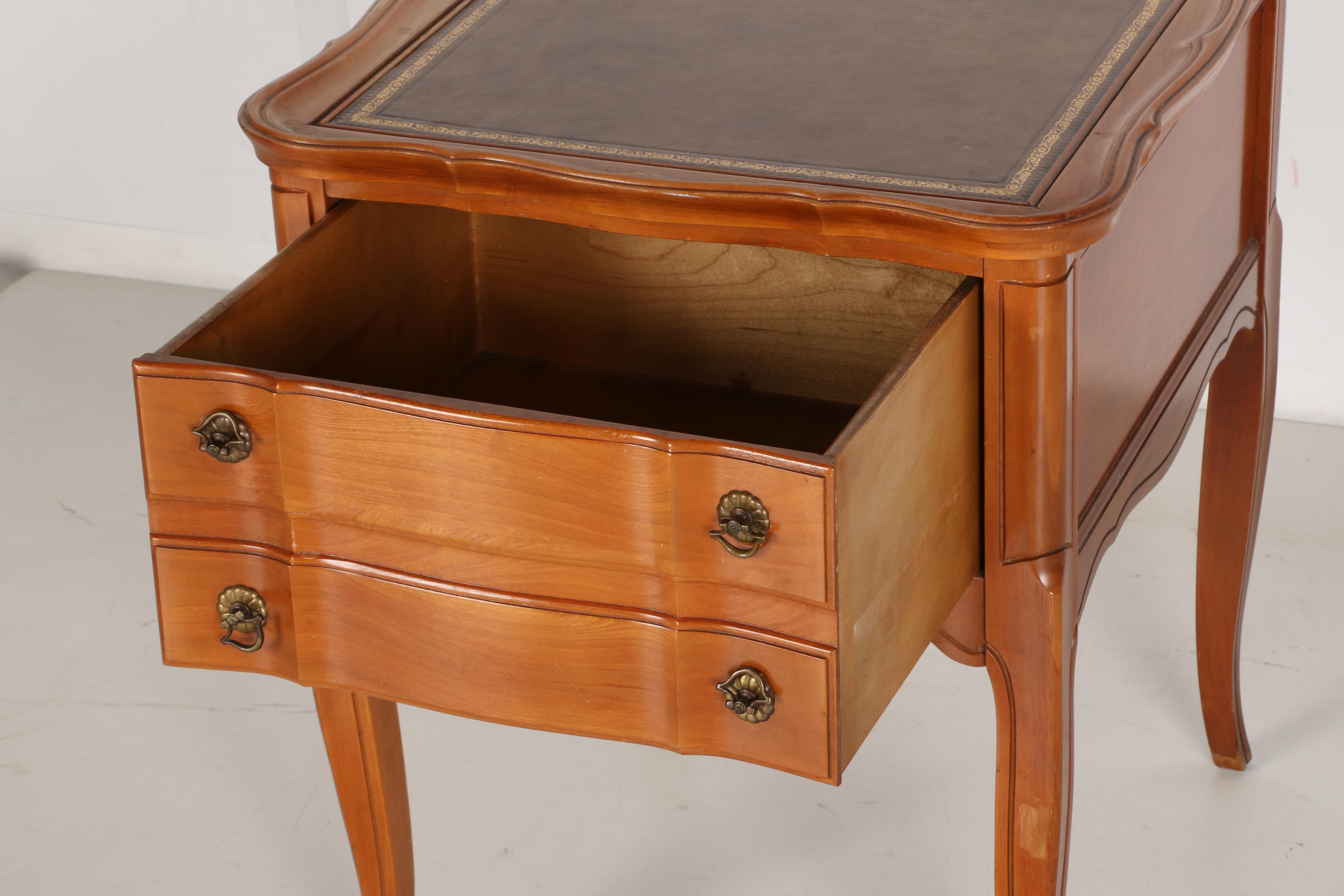 French Provincial Cherry Side Table