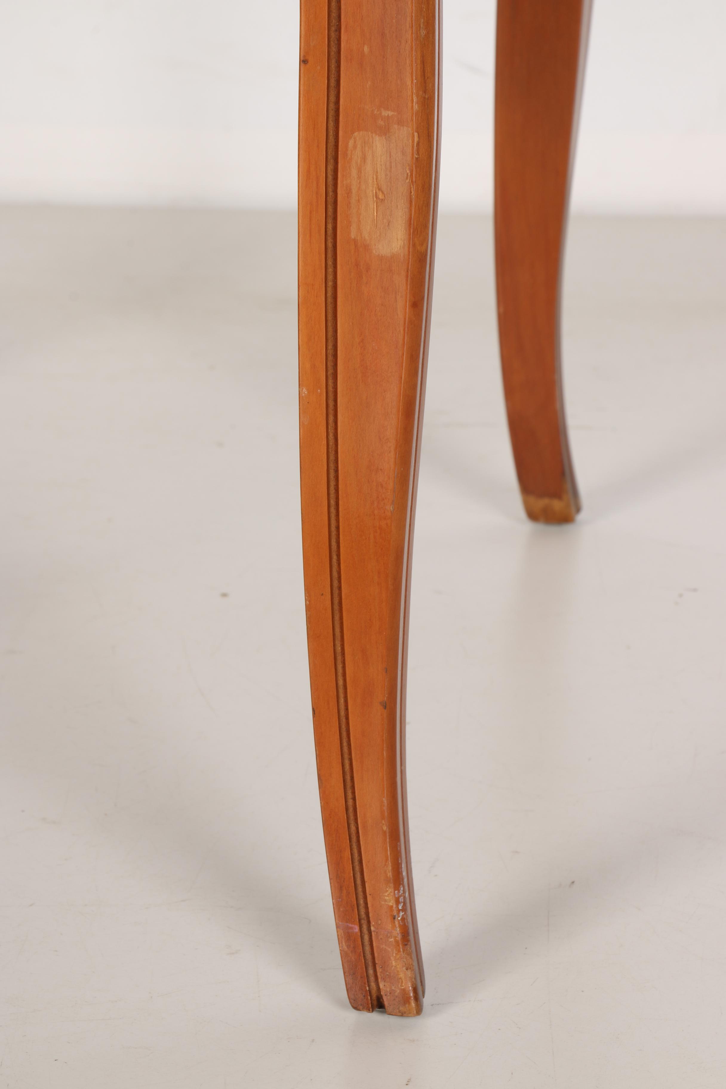 French Provincial Cherry Side Table