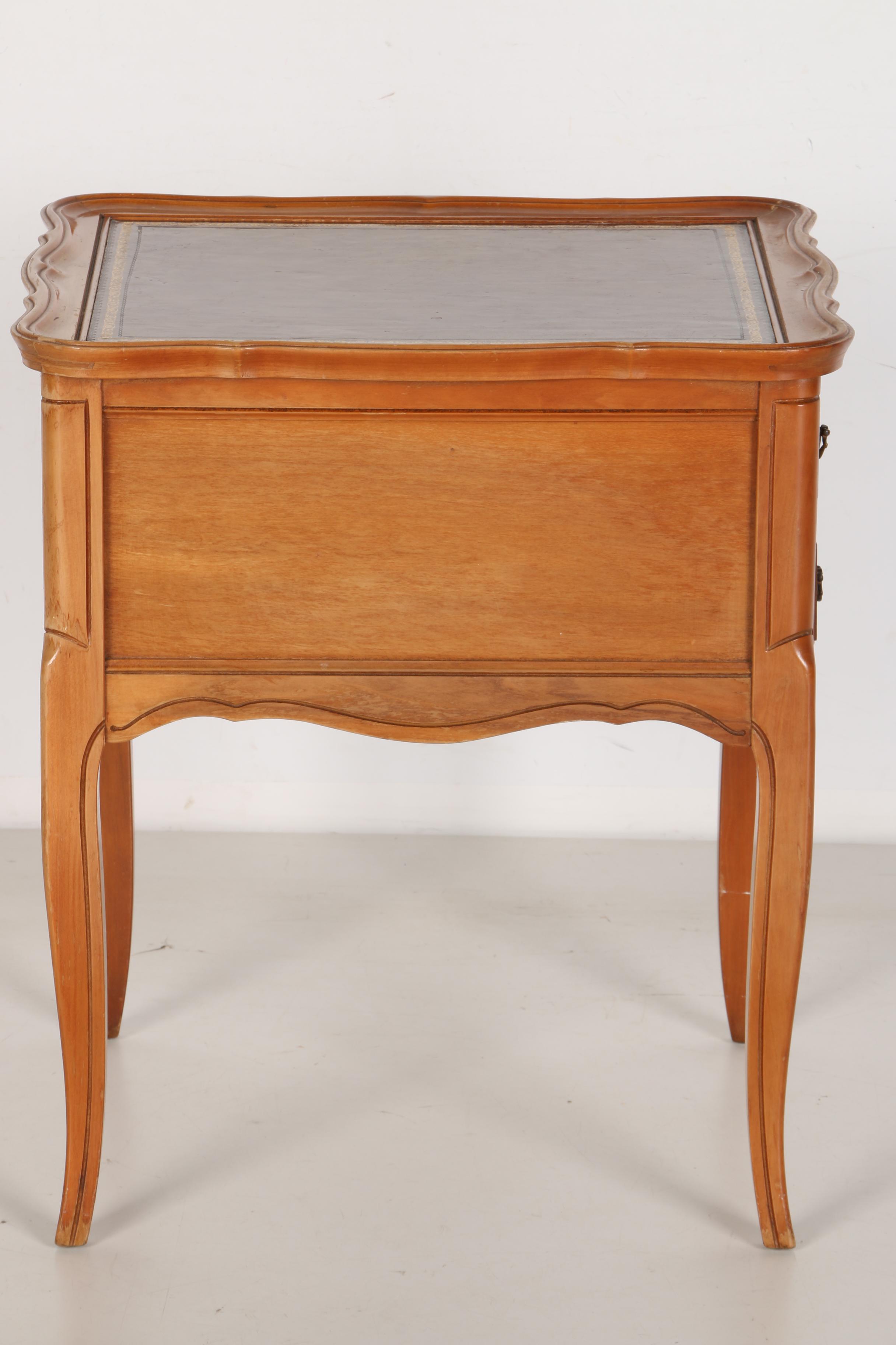 French Provincial Cherry Side Table