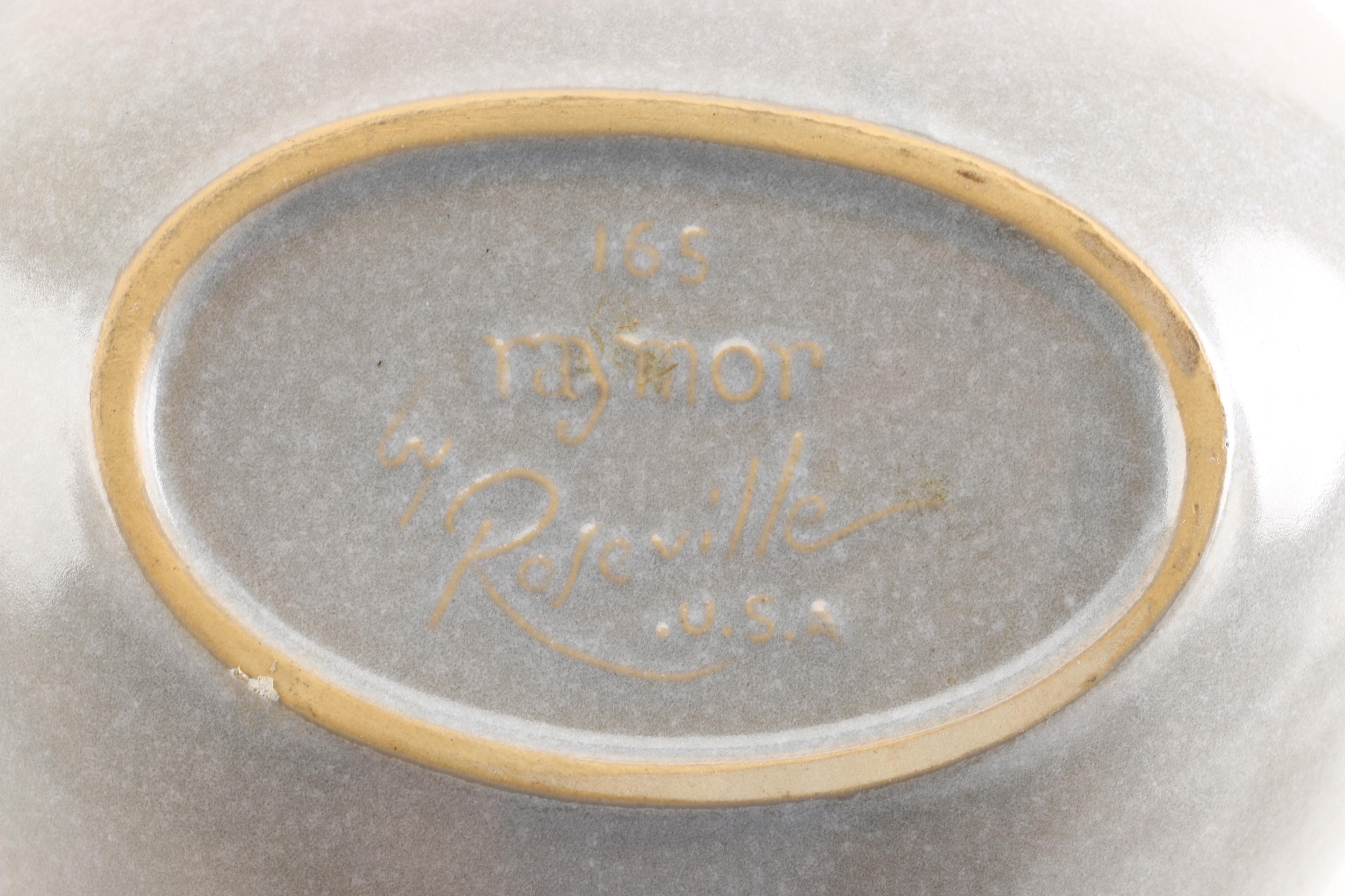 Roseville "Raymor Beach Gray" Tableware