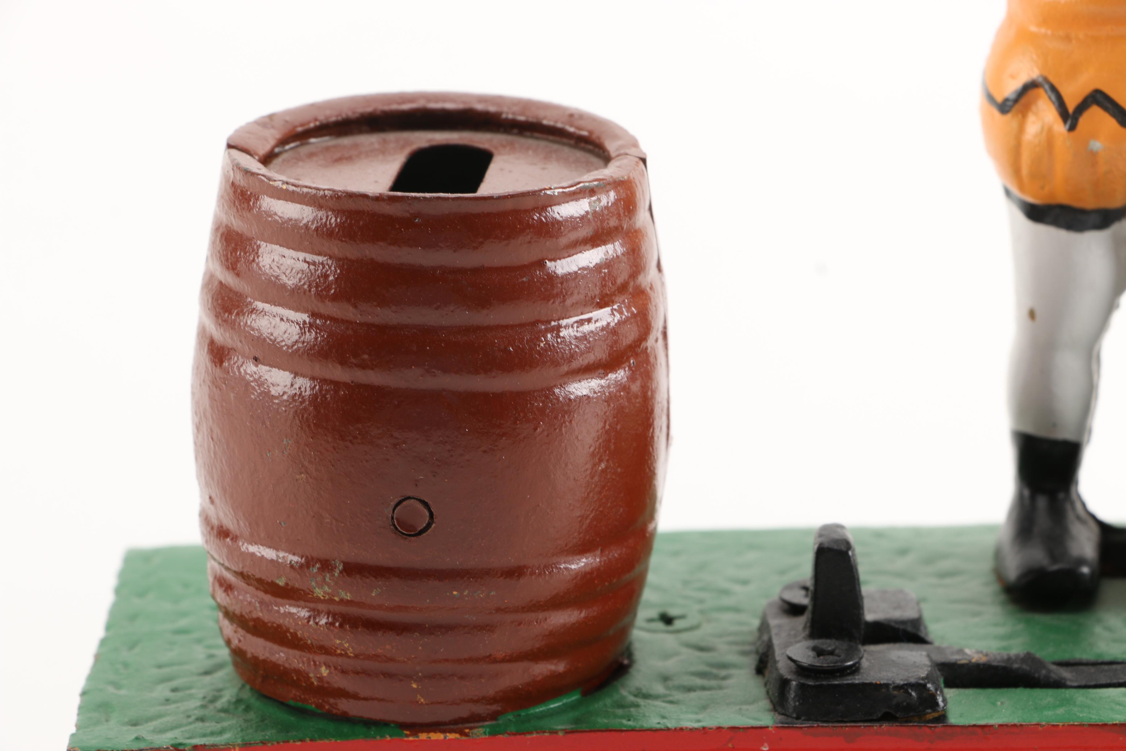 Reproduction Cast Iron Trick Dog Bank