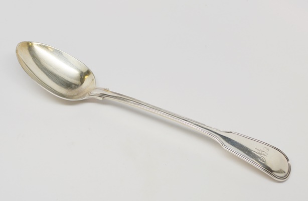 Antique Sterling Silver Samuel Hayne & Dudley Cater Serving Spoon