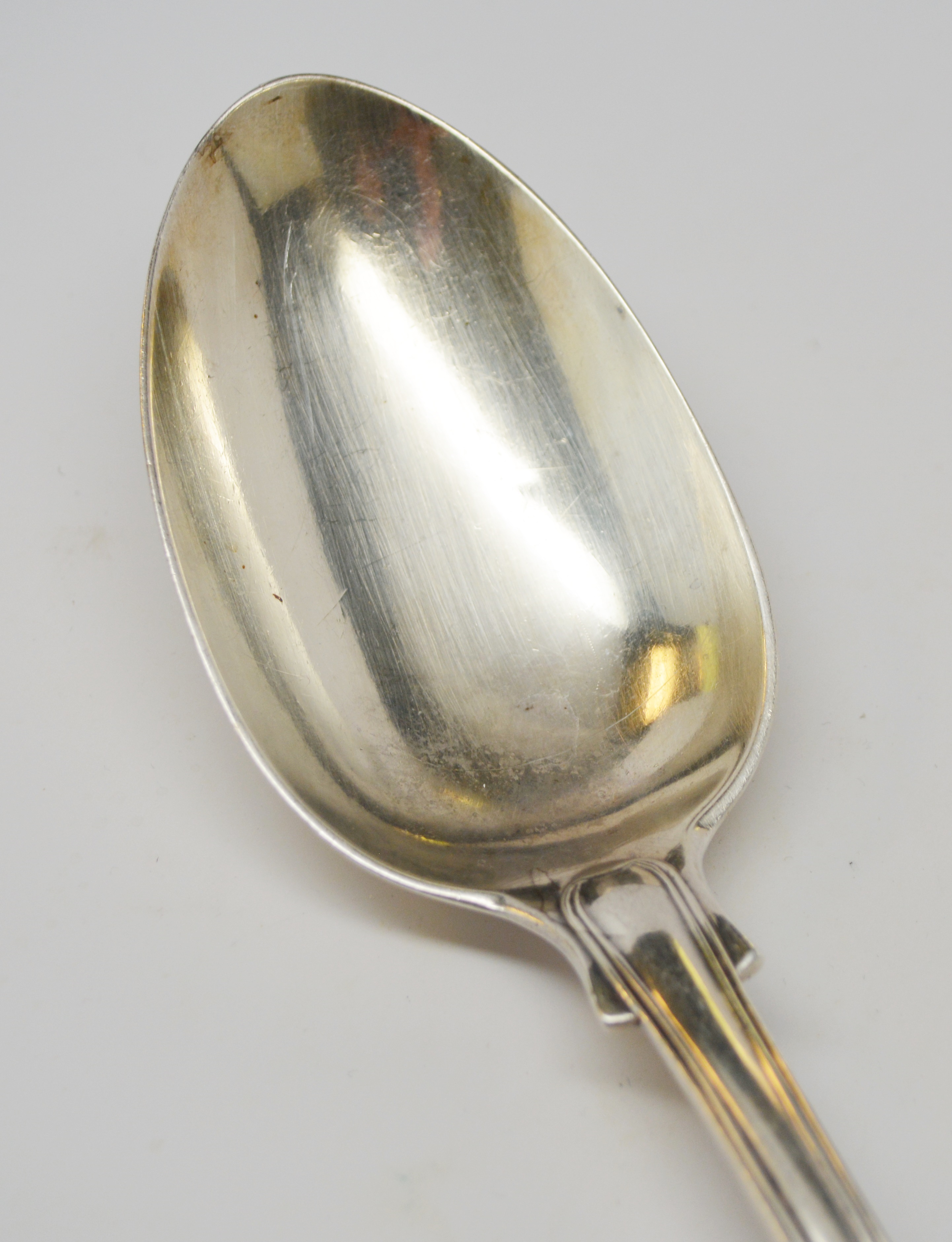 Antique Sterling Silver Samuel Hayne & Dudley Cater Serving Spoon