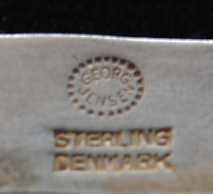 Georg Jensen Vintage Sterling Silver Brooch