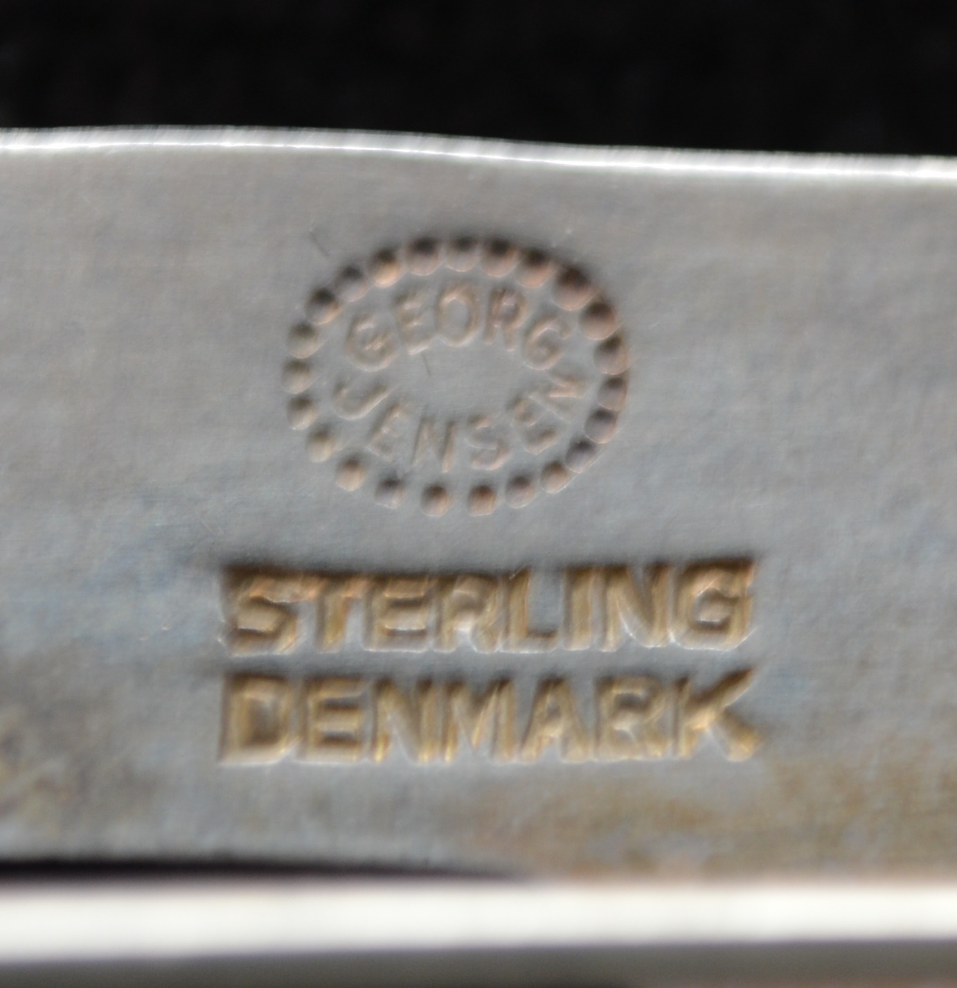 Georg Jensen Vintage Sterling Silver Brooch