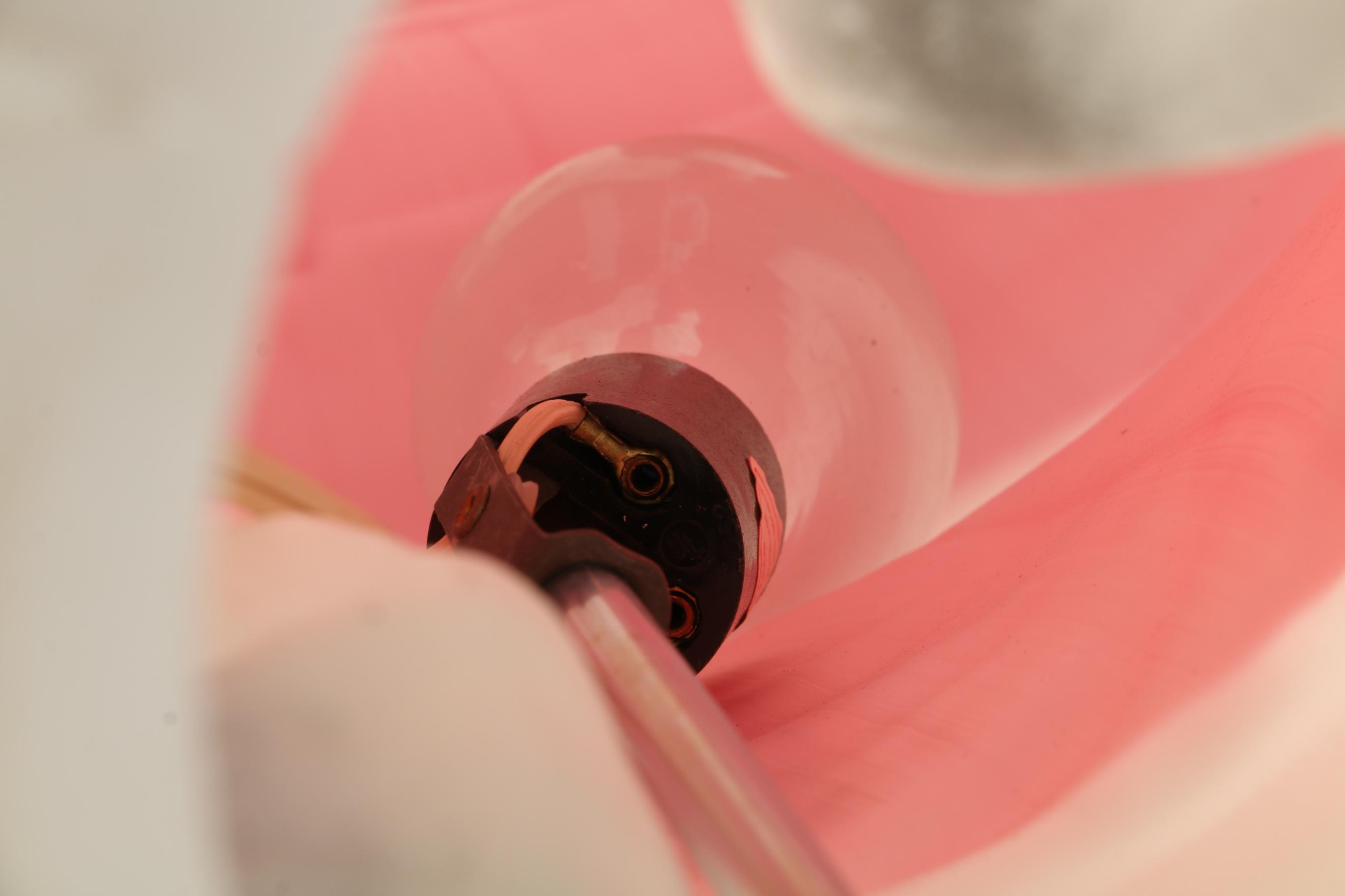 Vintage Illuminated Santa