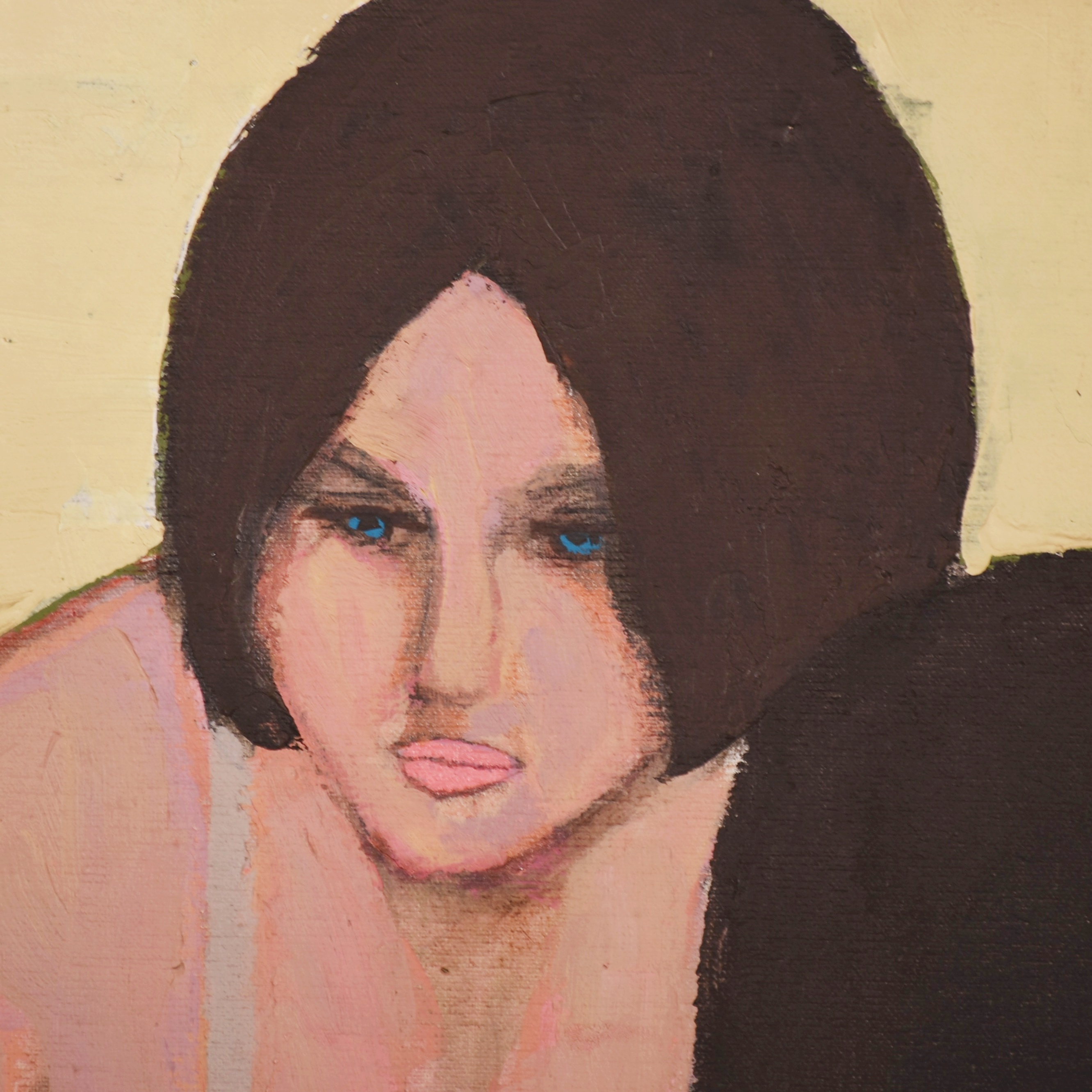 Lawrence Zink Original Painting "Sunbathers"