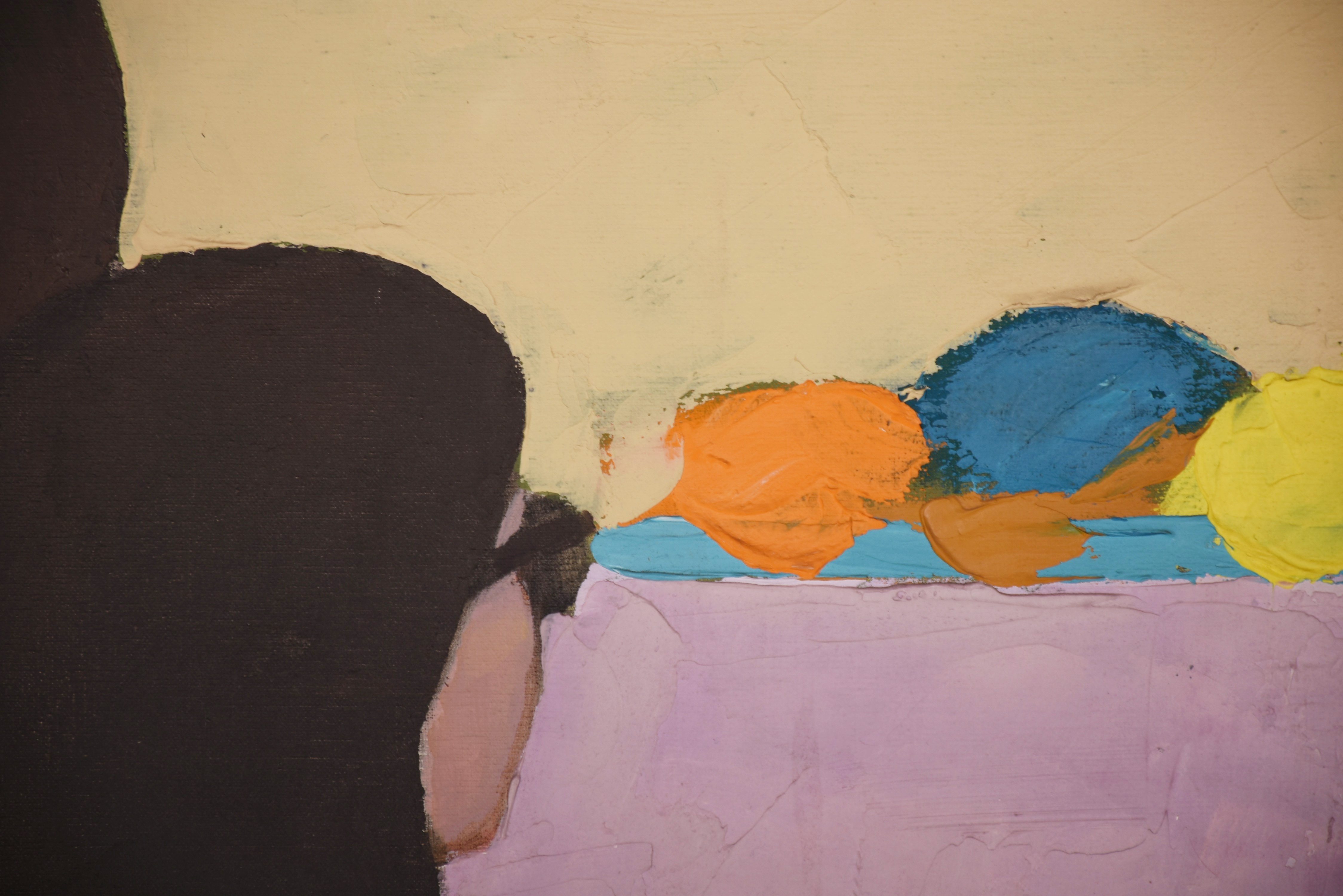 Lawrence Zink Original Painting "Sunbathers"