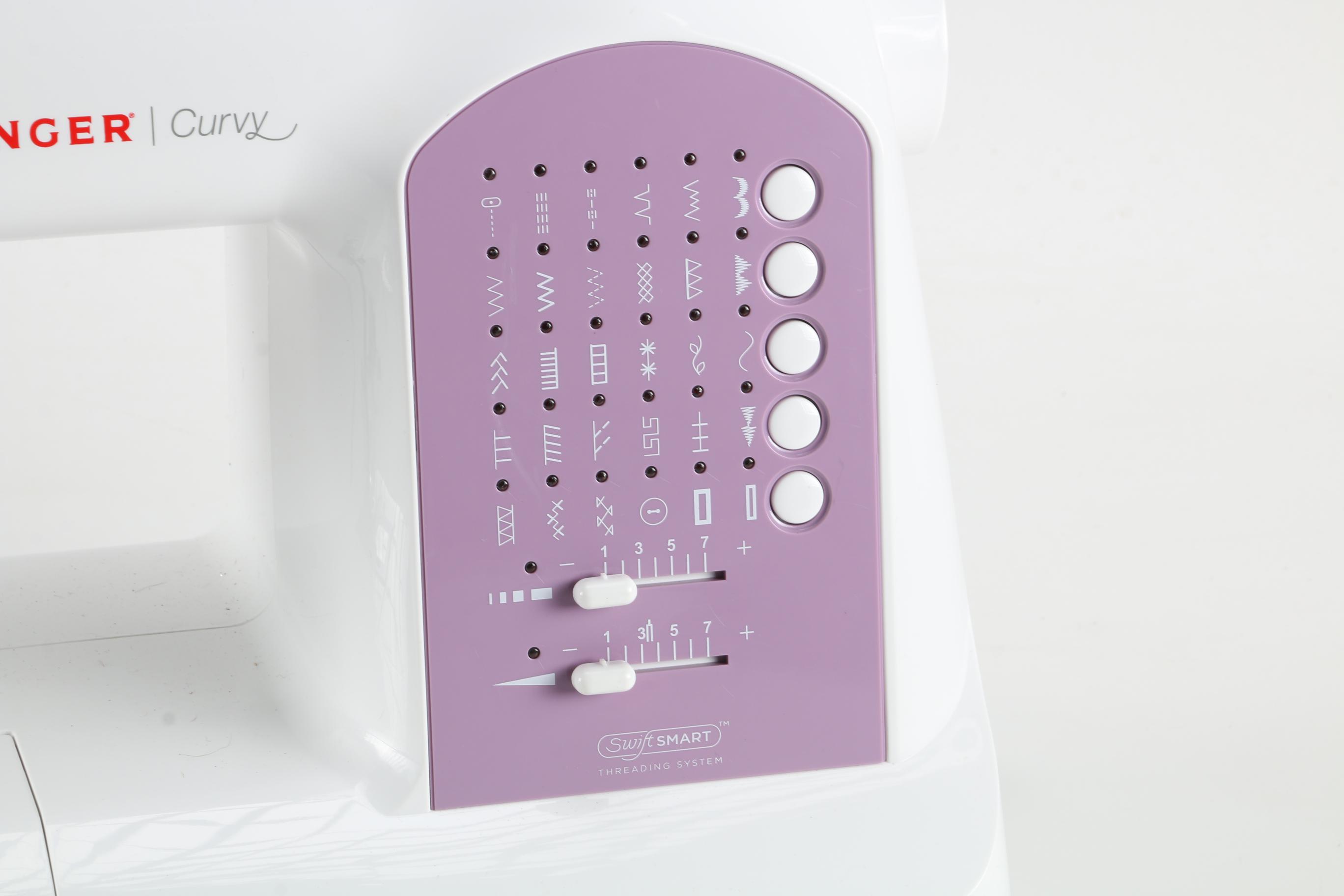 Singer "Curvy" Sewing Machine and Accessories