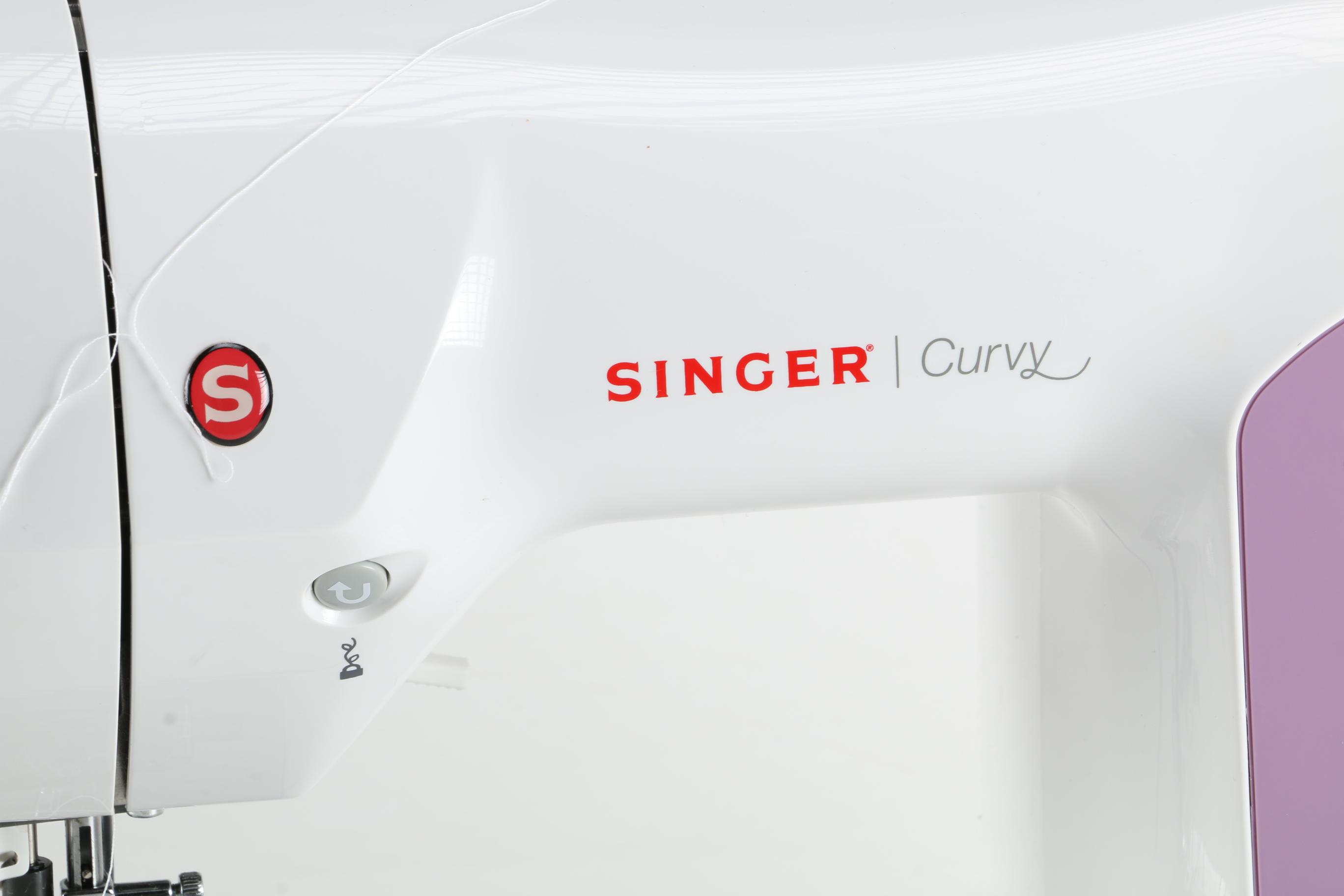 Singer "Curvy" Sewing Machine and Accessories