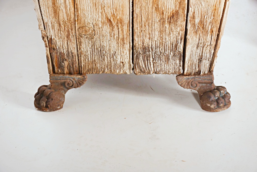 Restoration Hardware "Leo" Salvaged Wood Planters