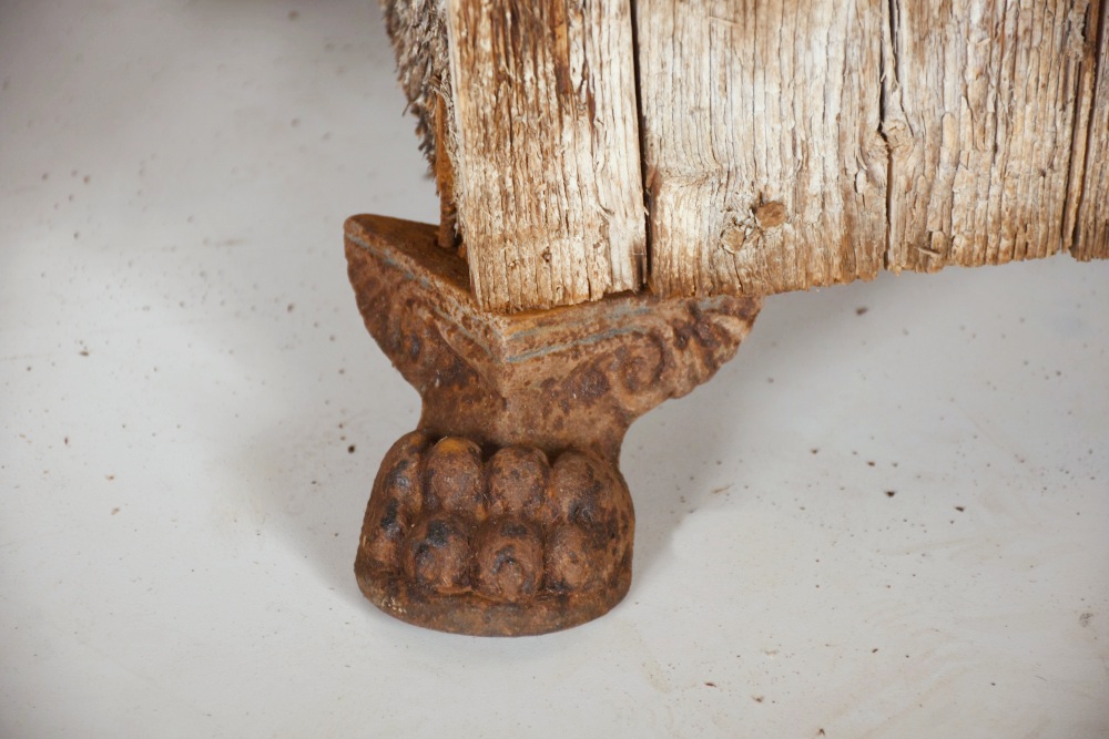 Restoration Hardware "Leo" Salvaged Wood Planters