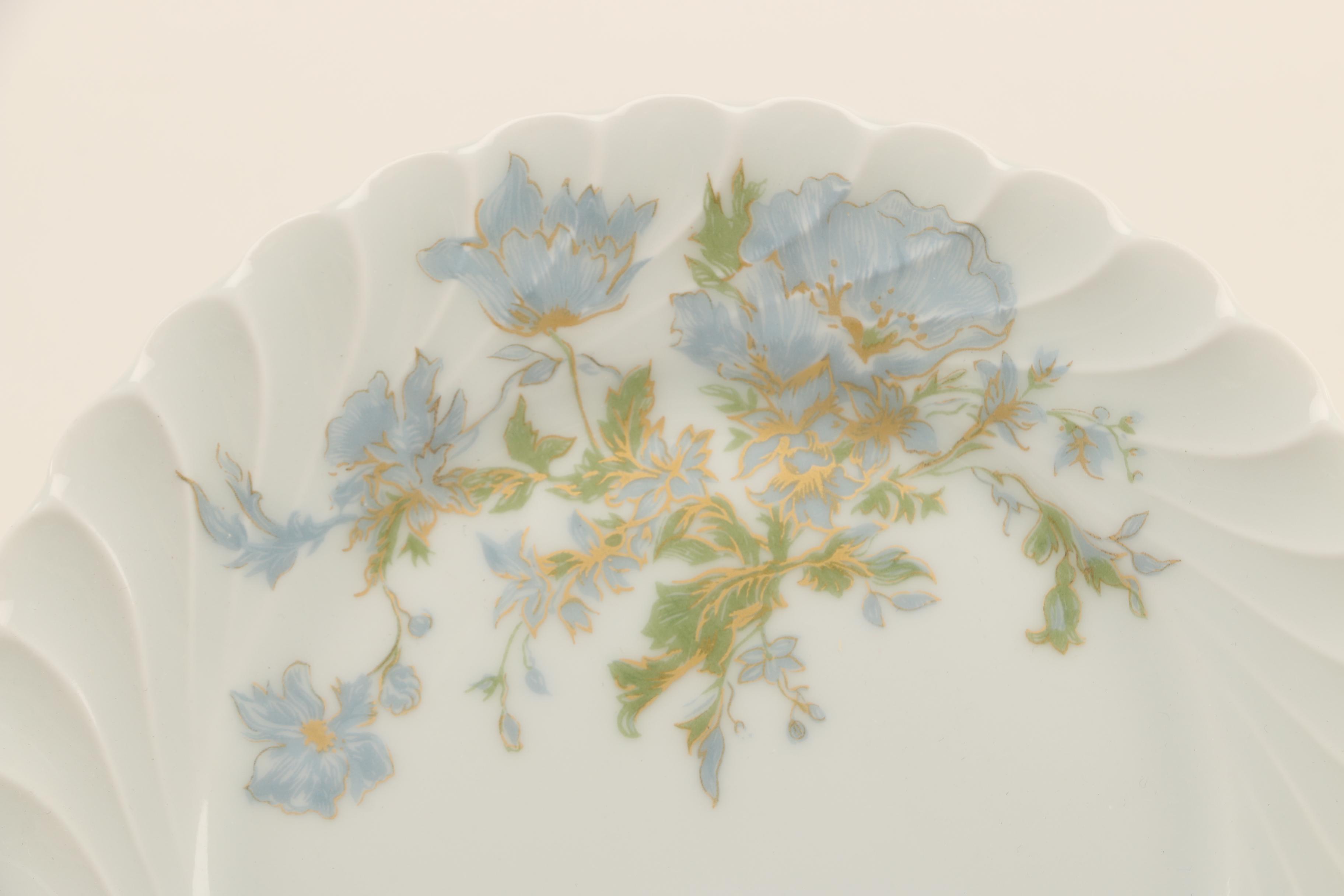 Haviland Limoges "Margaux" Porcelain Plates