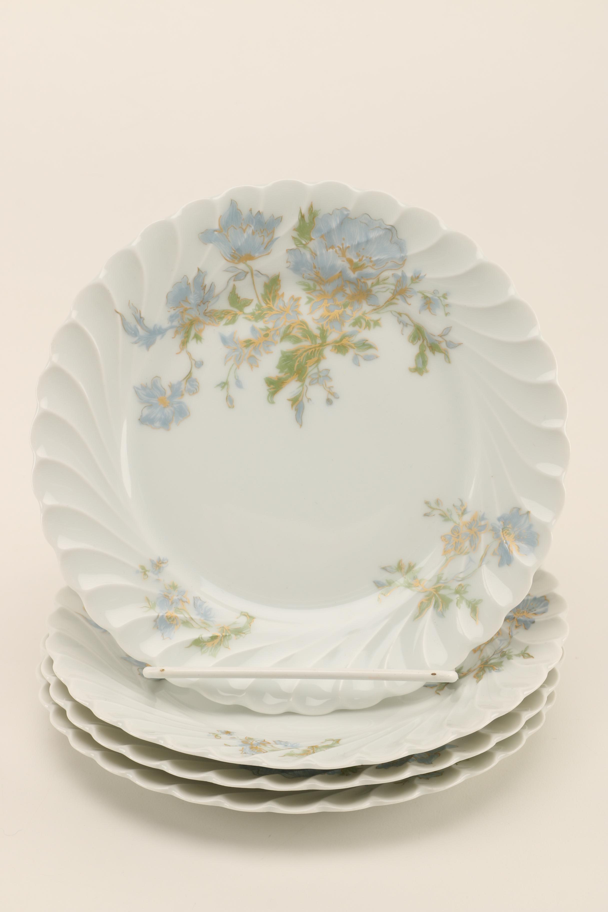 Haviland Limoges "Margaux" Porcelain Plates