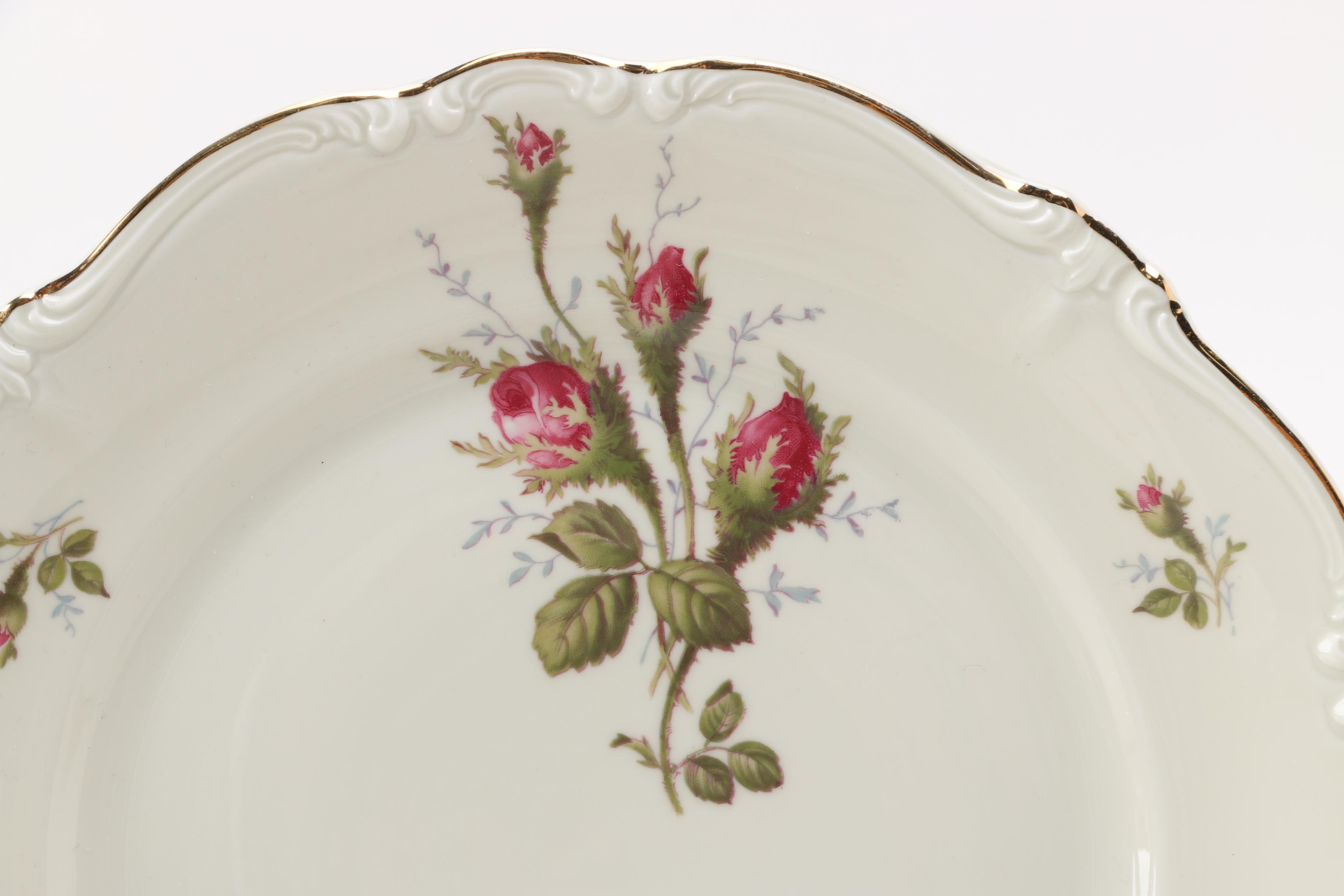 Rosenthal "Moss Rose" China Dining Set