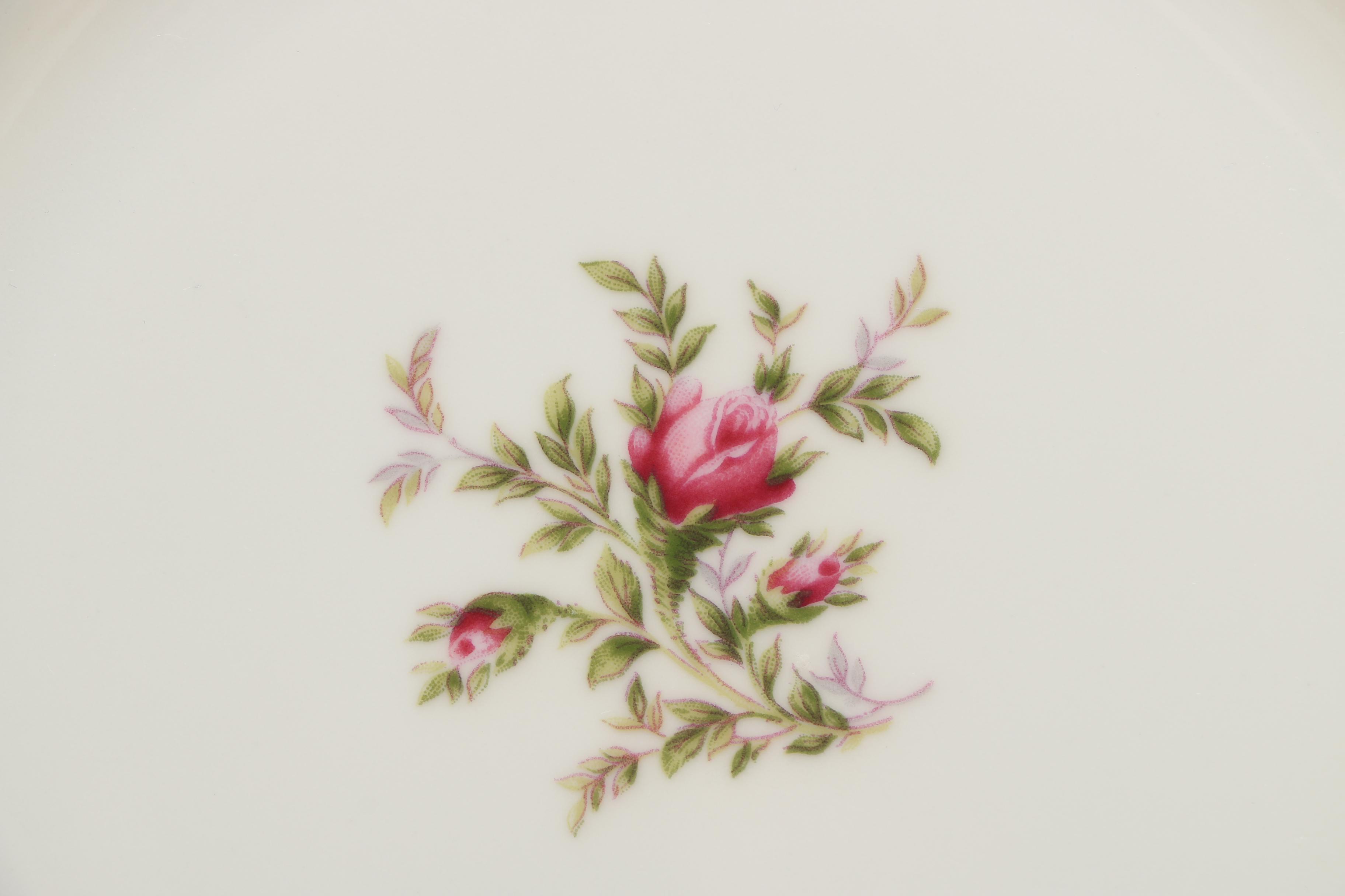 Rosenthal "Moss Rose" China Dining Set