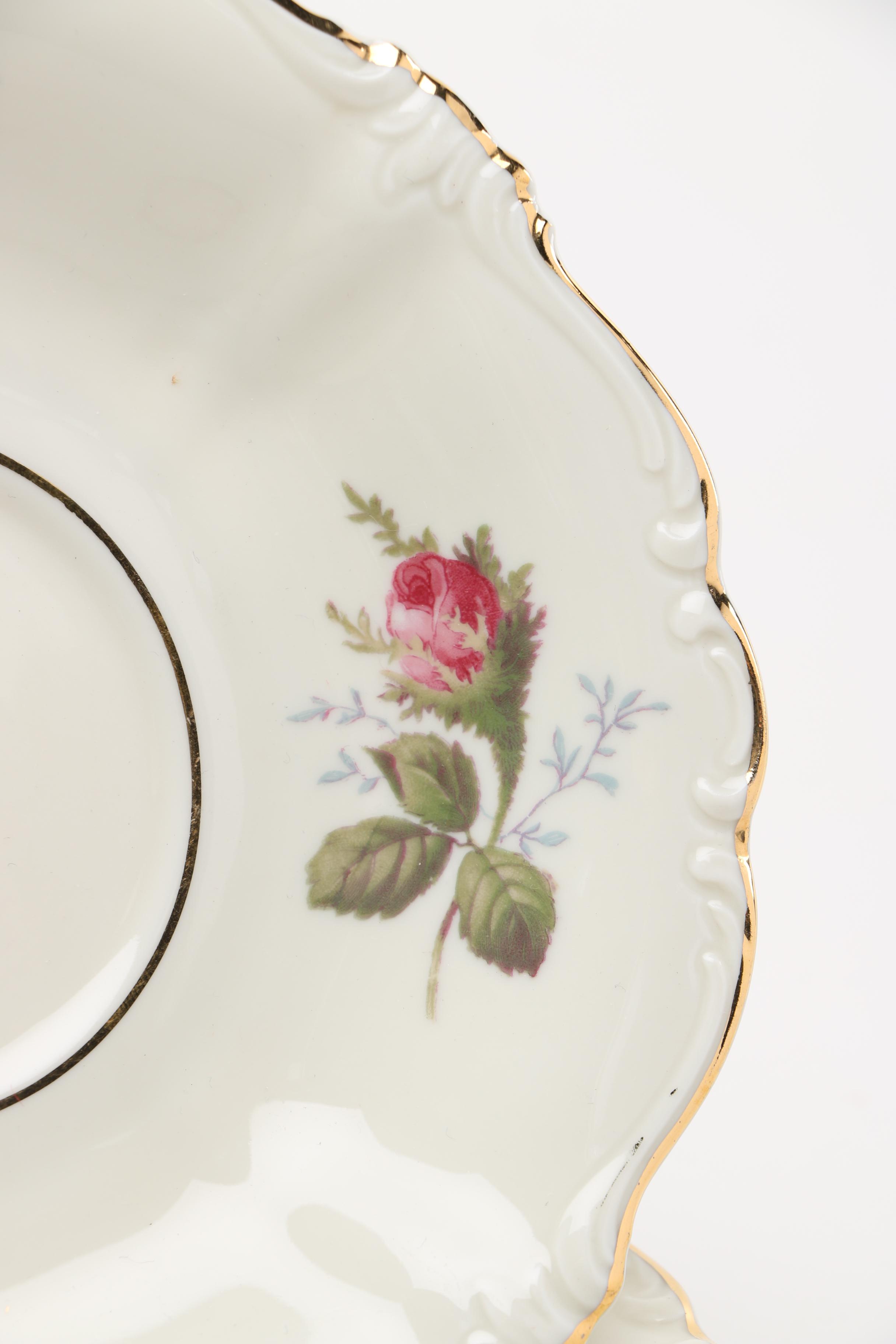 Rosenthal "Moss Rose" China Dining Set