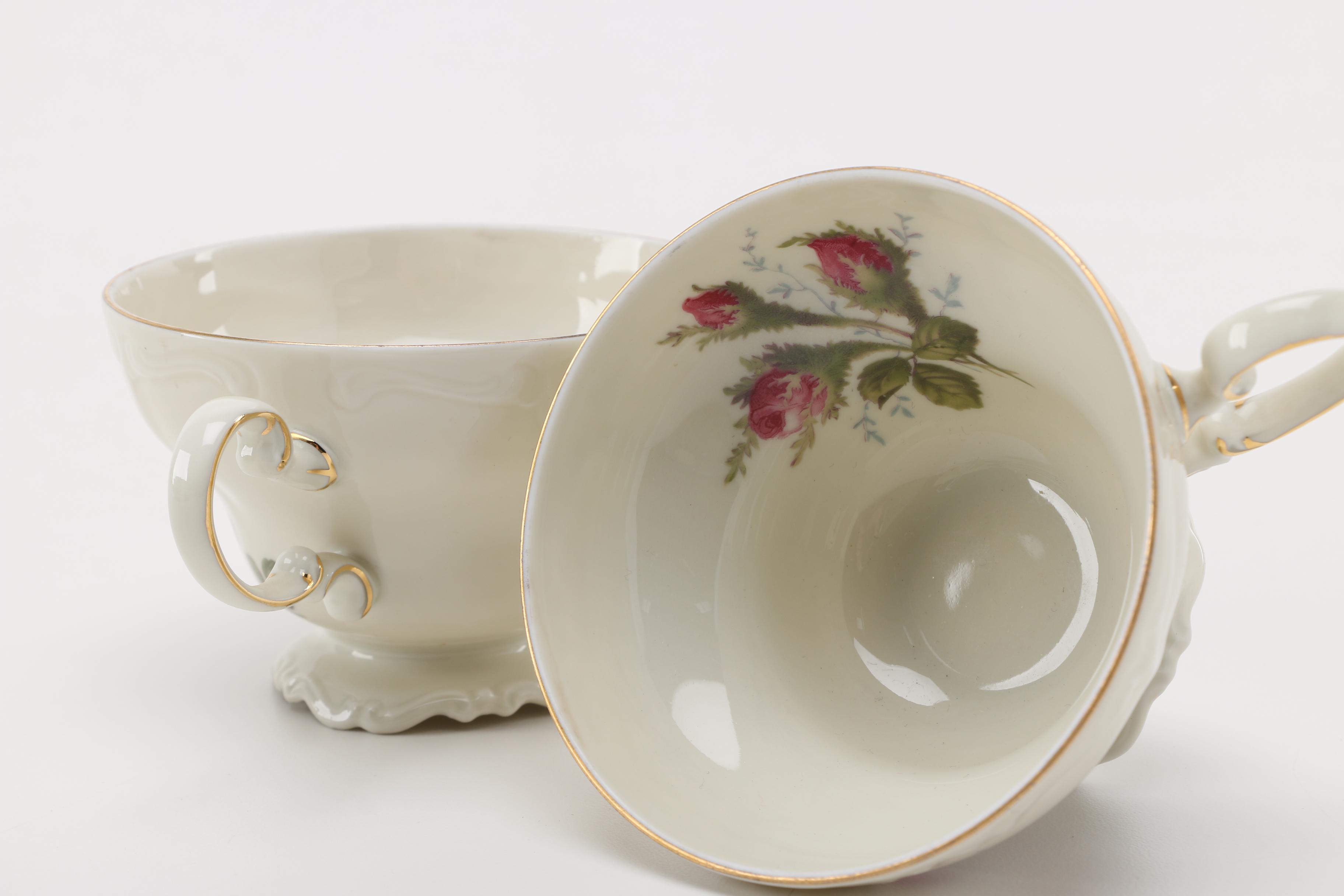 Rosenthal "Moss Rose" China Dining Set