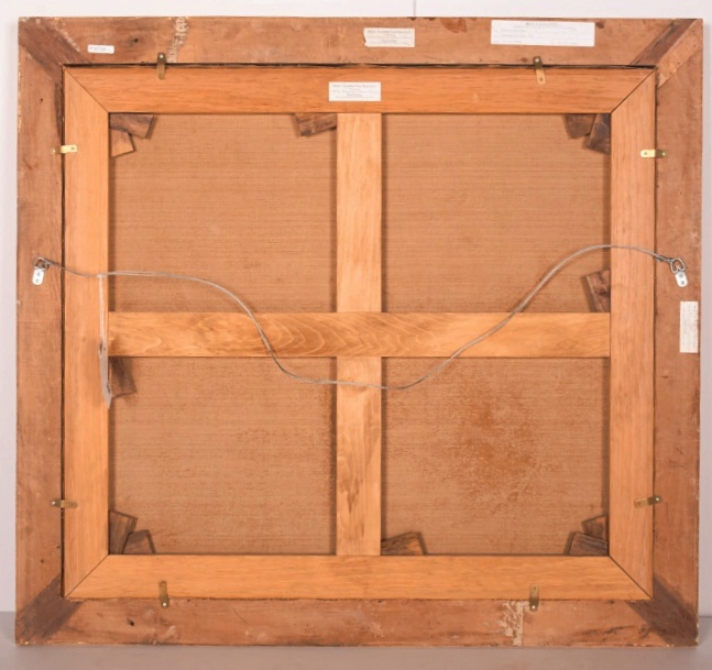 F. Luis Mora Original Painting "Rosemary In Her Crib"