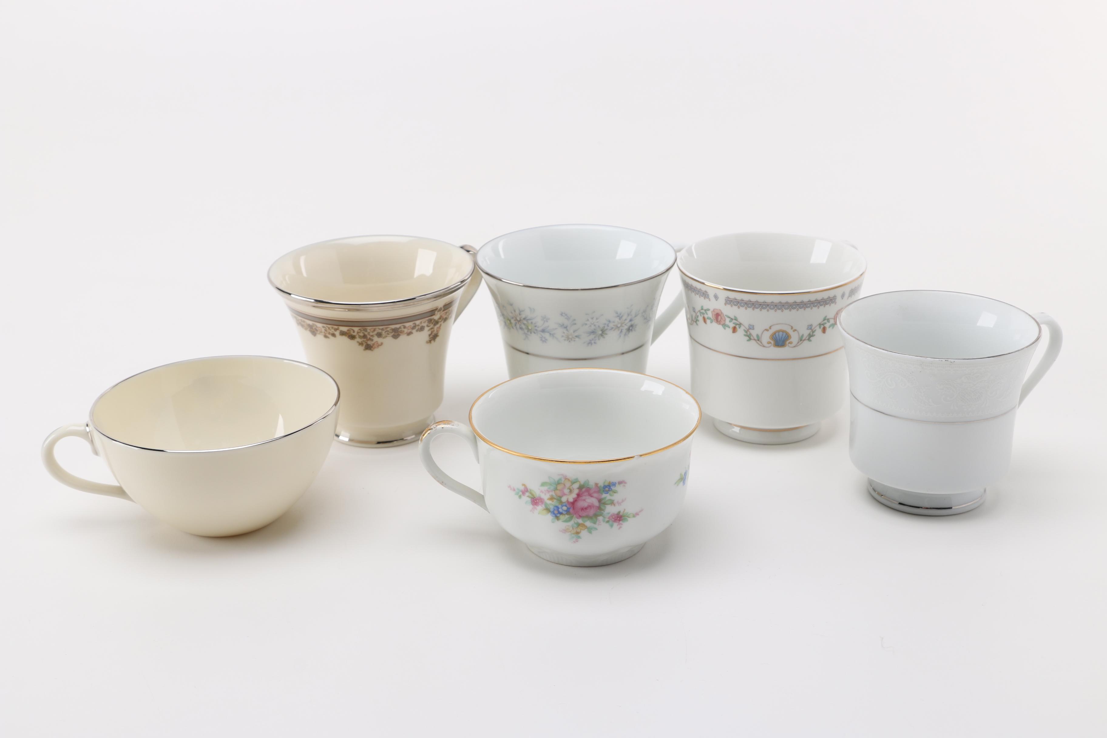 Mixed Collection of Porcelain and China Tableware Featuring Noritake