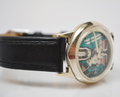 Bulova Spaceview 14K White Gold Men's Watch