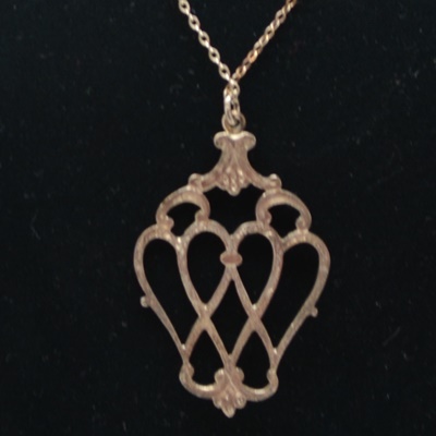 Scottish Sterling Silver Pendant Necklace