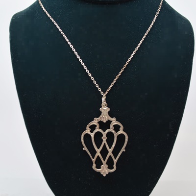 Scottish Sterling Silver Pendant Necklace