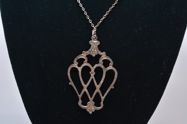 Scottish Sterling Silver Pendant Necklace