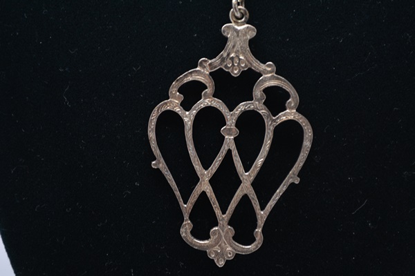 Scottish Sterling Silver Pendant Necklace