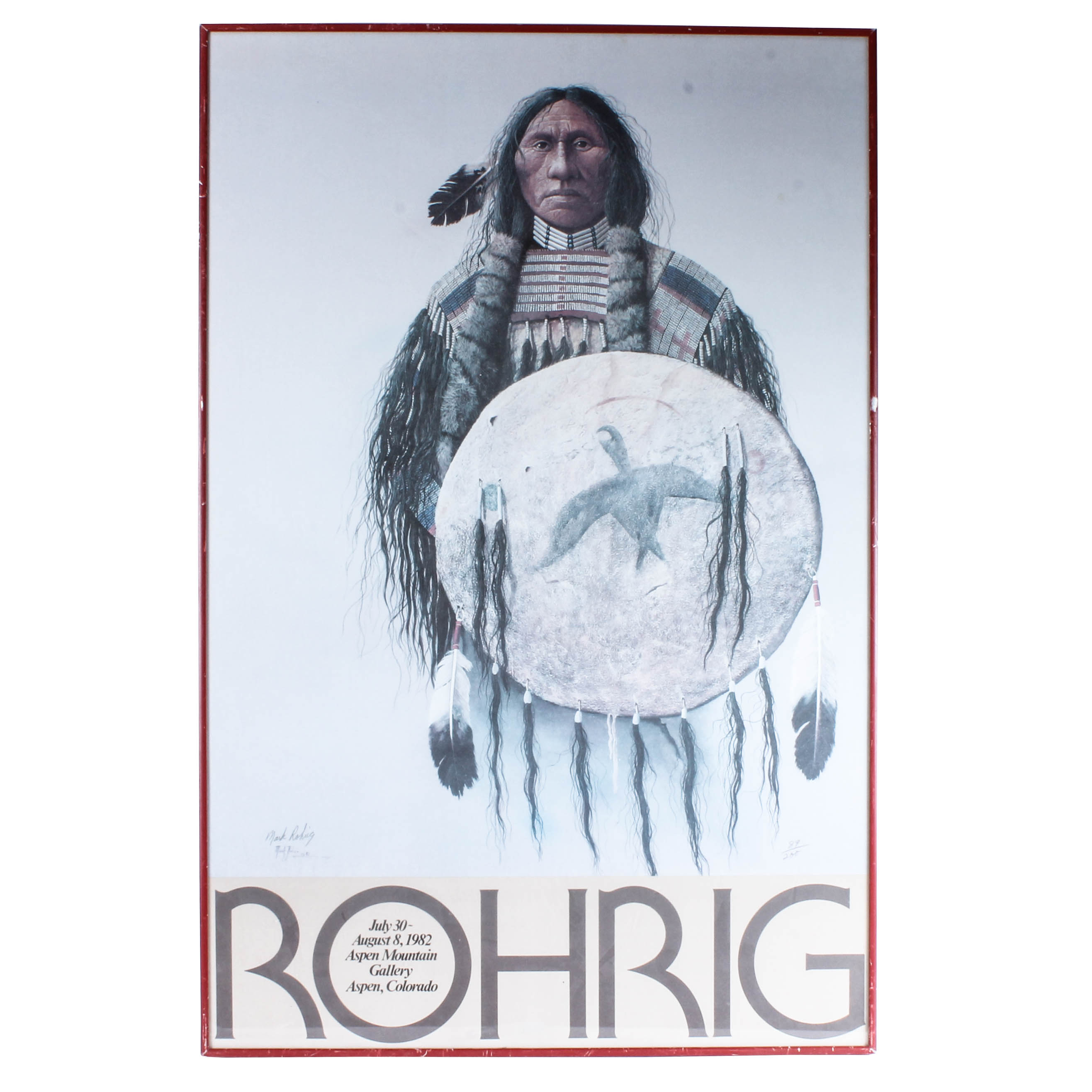 Mark Rohrig Limited Edition Exhibit Poster For Aspen Mountain Gallery