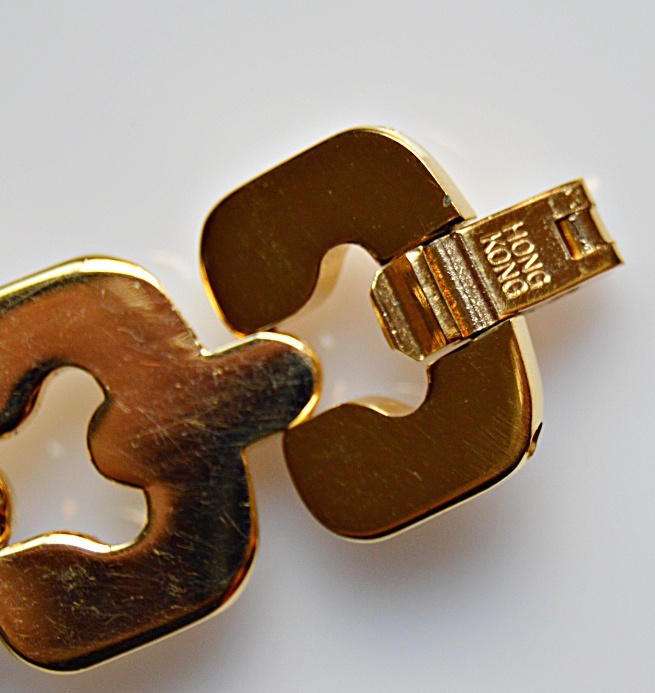 Exaequo "Softwatch" Gold Tone Link Watch