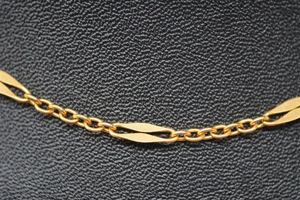 14K Yellow Gold Chain Necklace