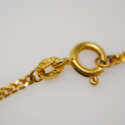 Italian 14K Yellow Gold Chain Necklace